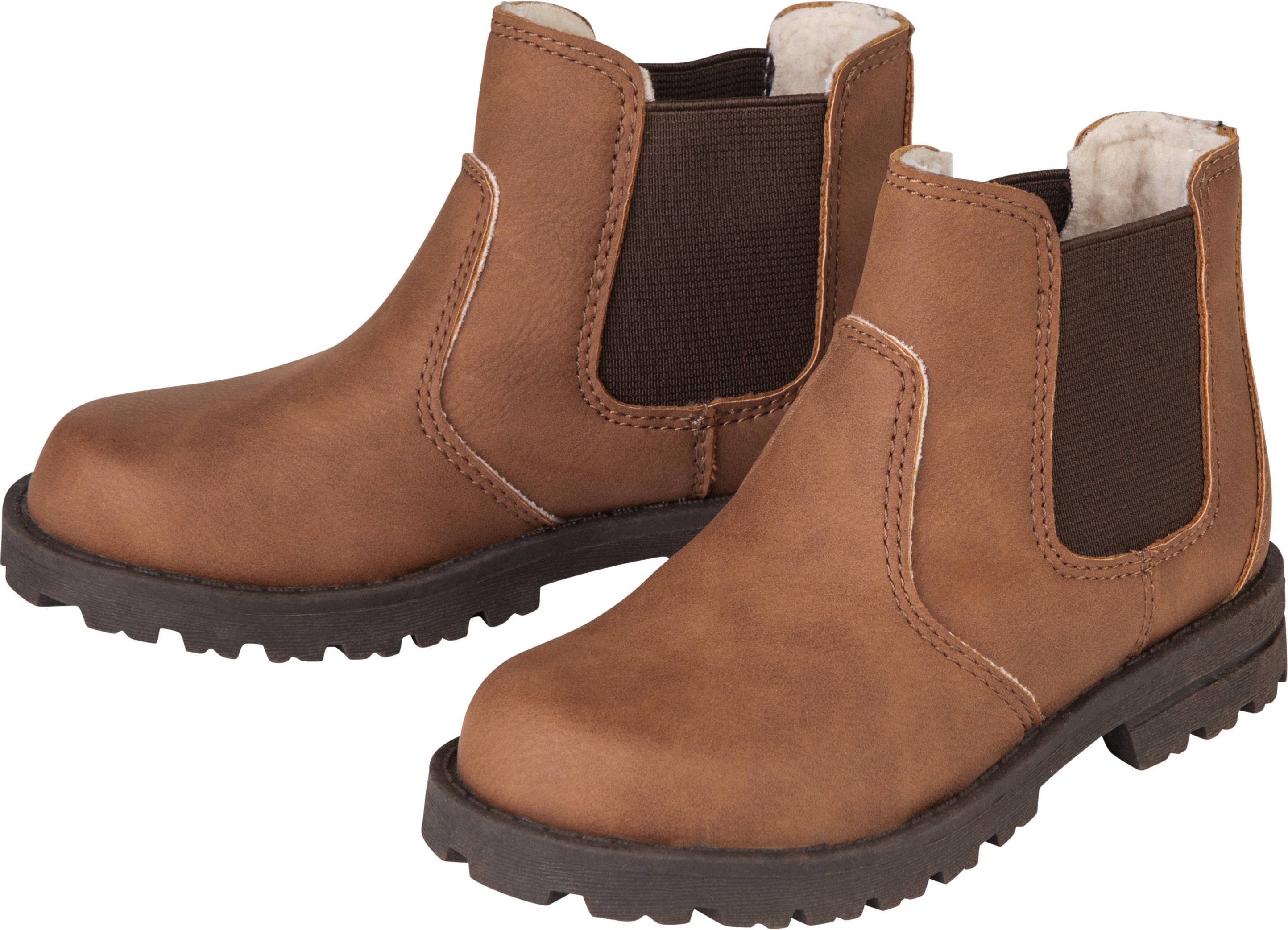 lupilu® Kleinkinder Jungen Stiefel mit Warmfutter (Braun, 26)