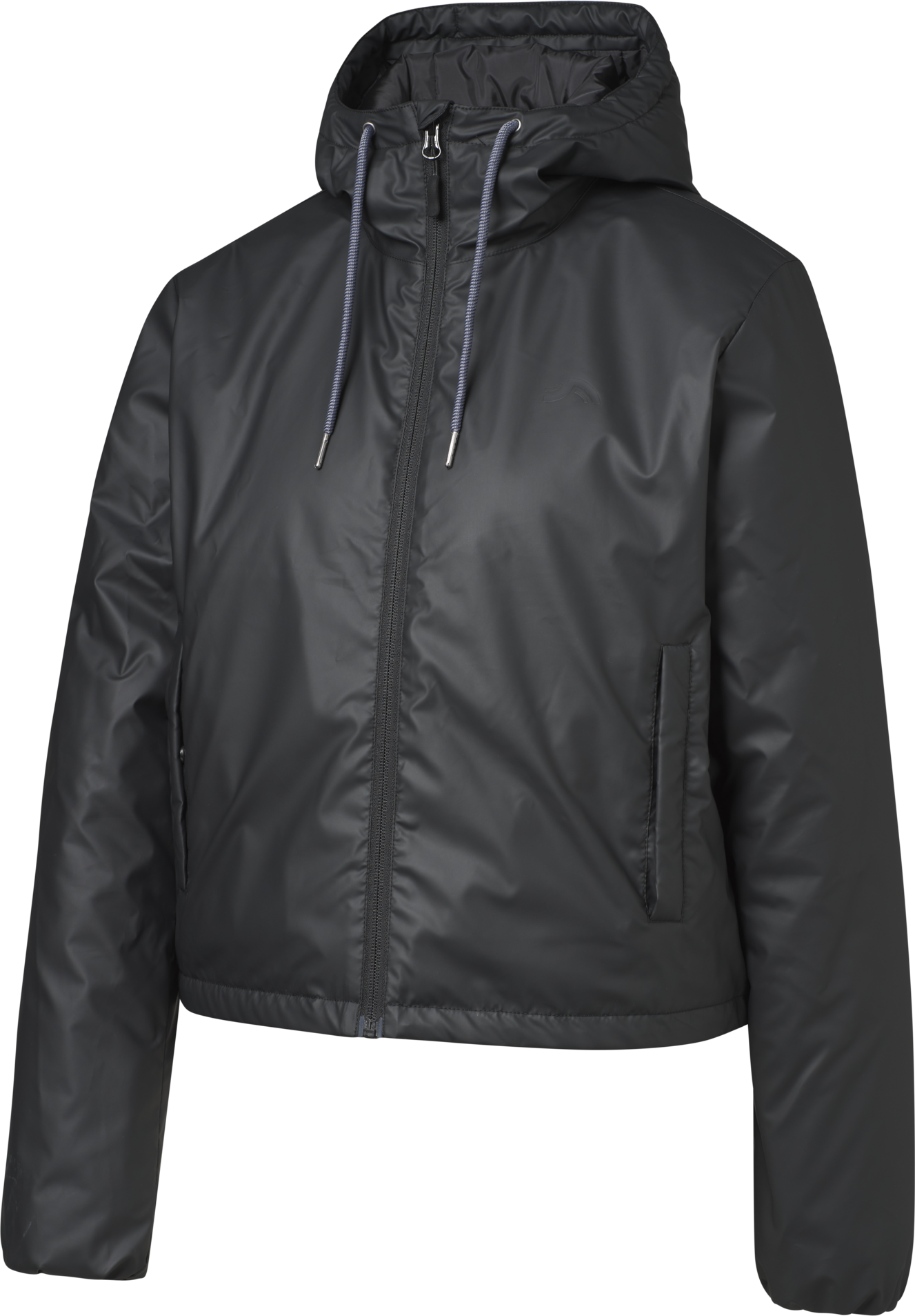 CRIVIT Damen Funktionsjacke, wind- und wasserdicht (Schwarz, L(44/46))