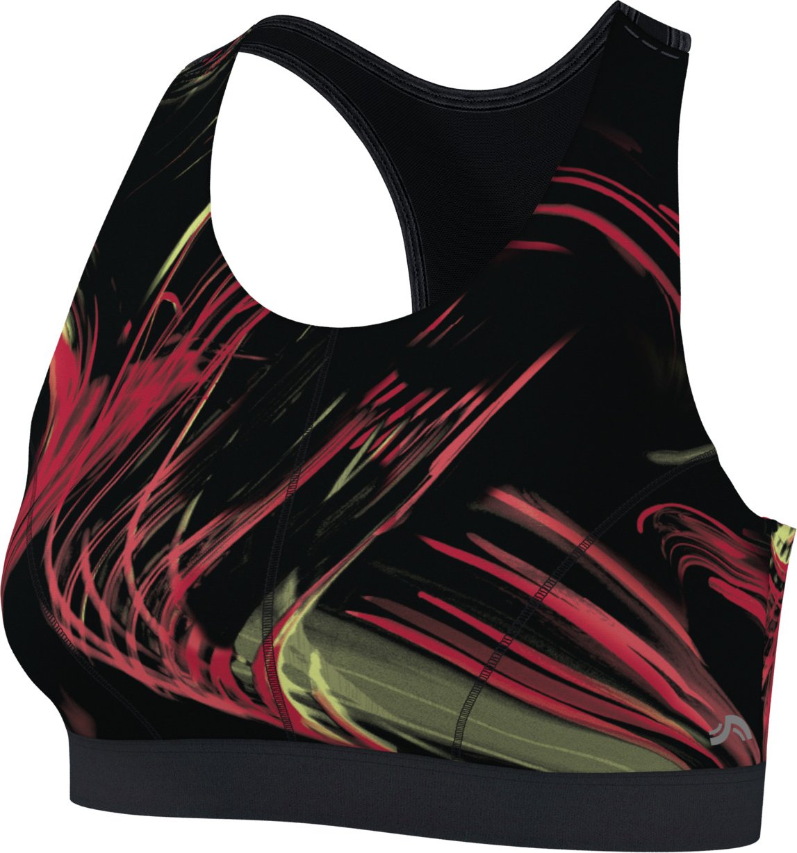CRIVIT Damen Sportbustier (Gemustert, XS(32/34))