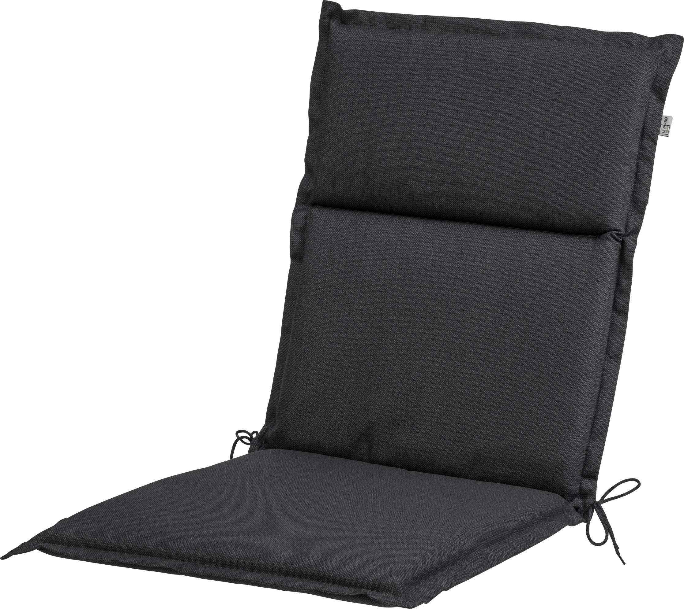 LIVARNO home Polsterauflage Houston Niedriglehner (Anthrazit)