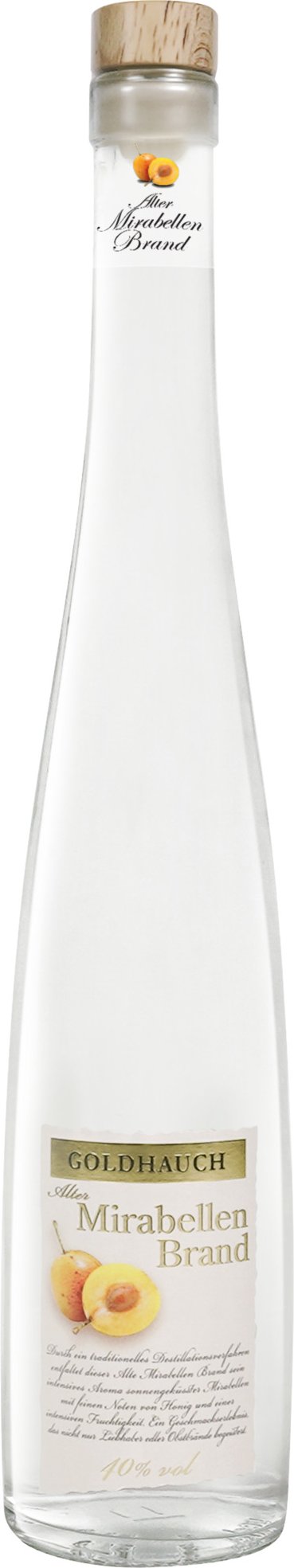 GOLDHAUCH Alter Mirabellen Brand 40% Vol
