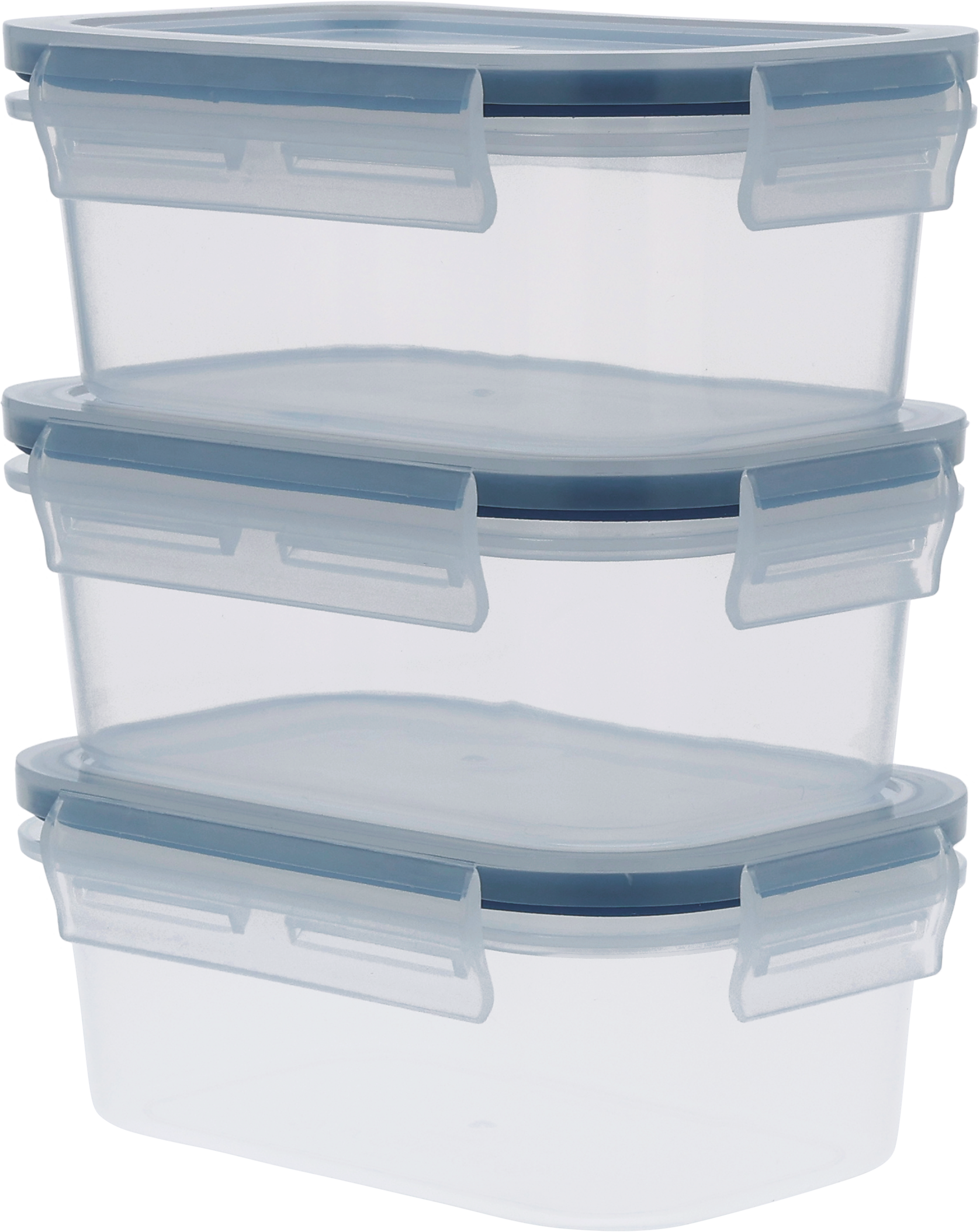 SILVERCREST® Frischhaltedosen mit Klickverschluss (Dose mit Deckel, 3er)