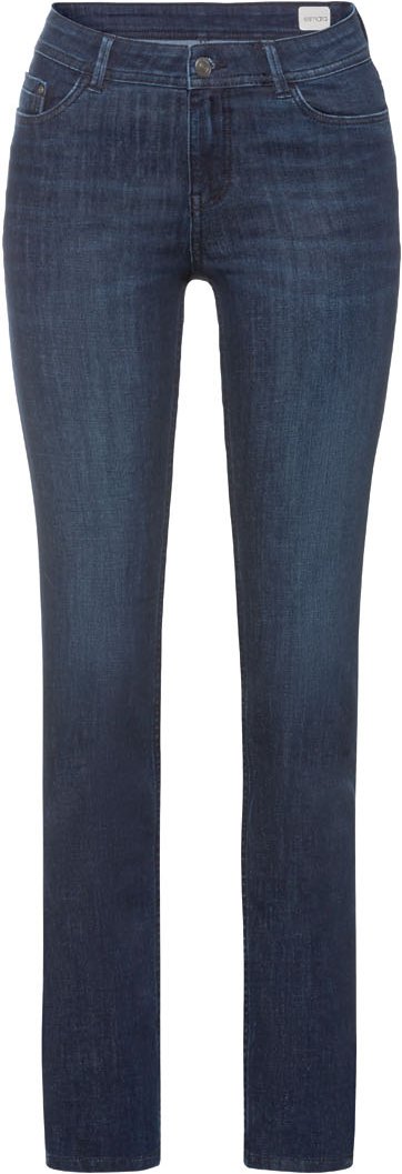 esmara® Damen Jeans Slim Fit ( lange länge, Dunkelblau, 38)