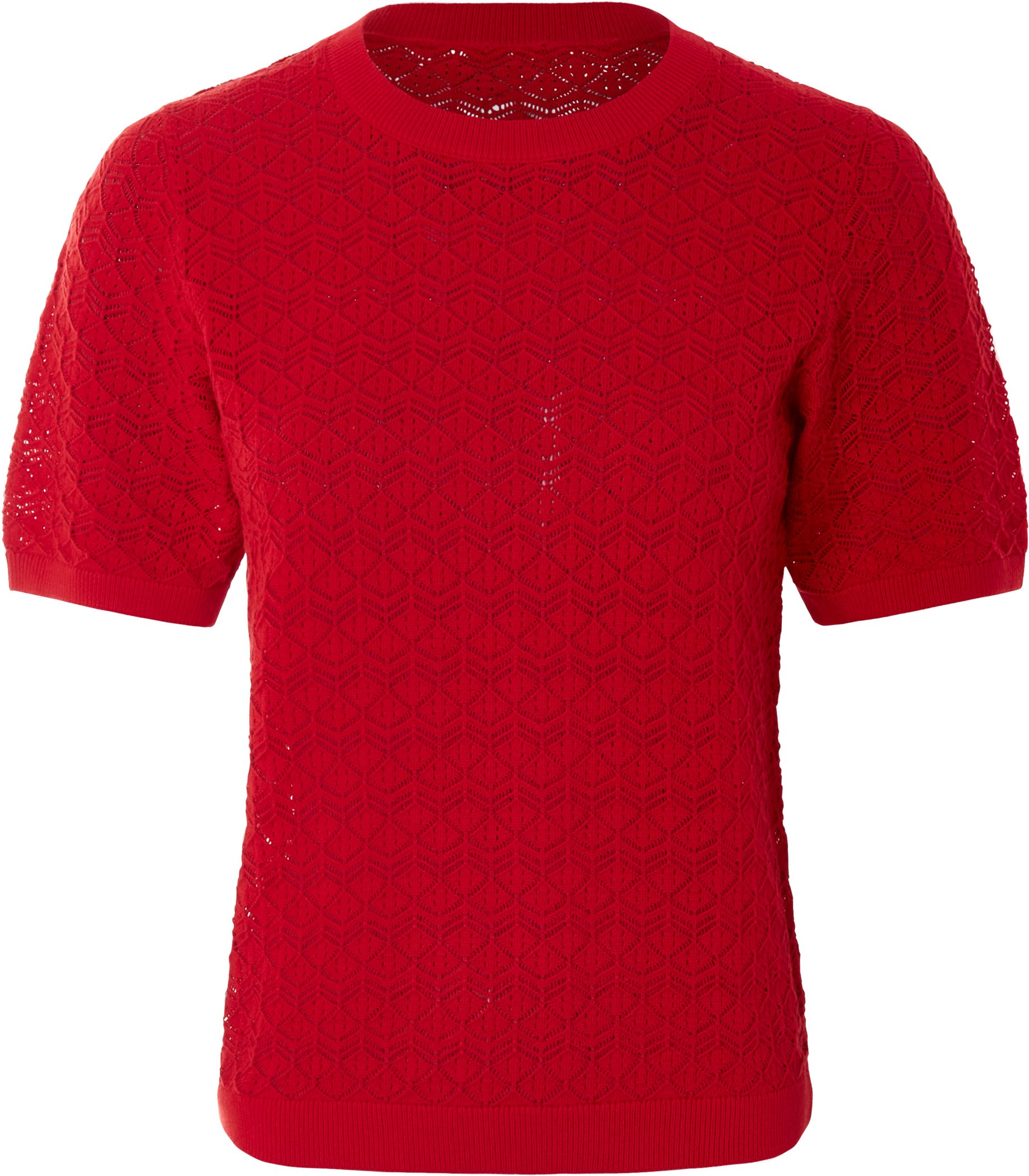 Thumbnail - esmara® Damen Ajour-Pullover (Rot, L(44/46))