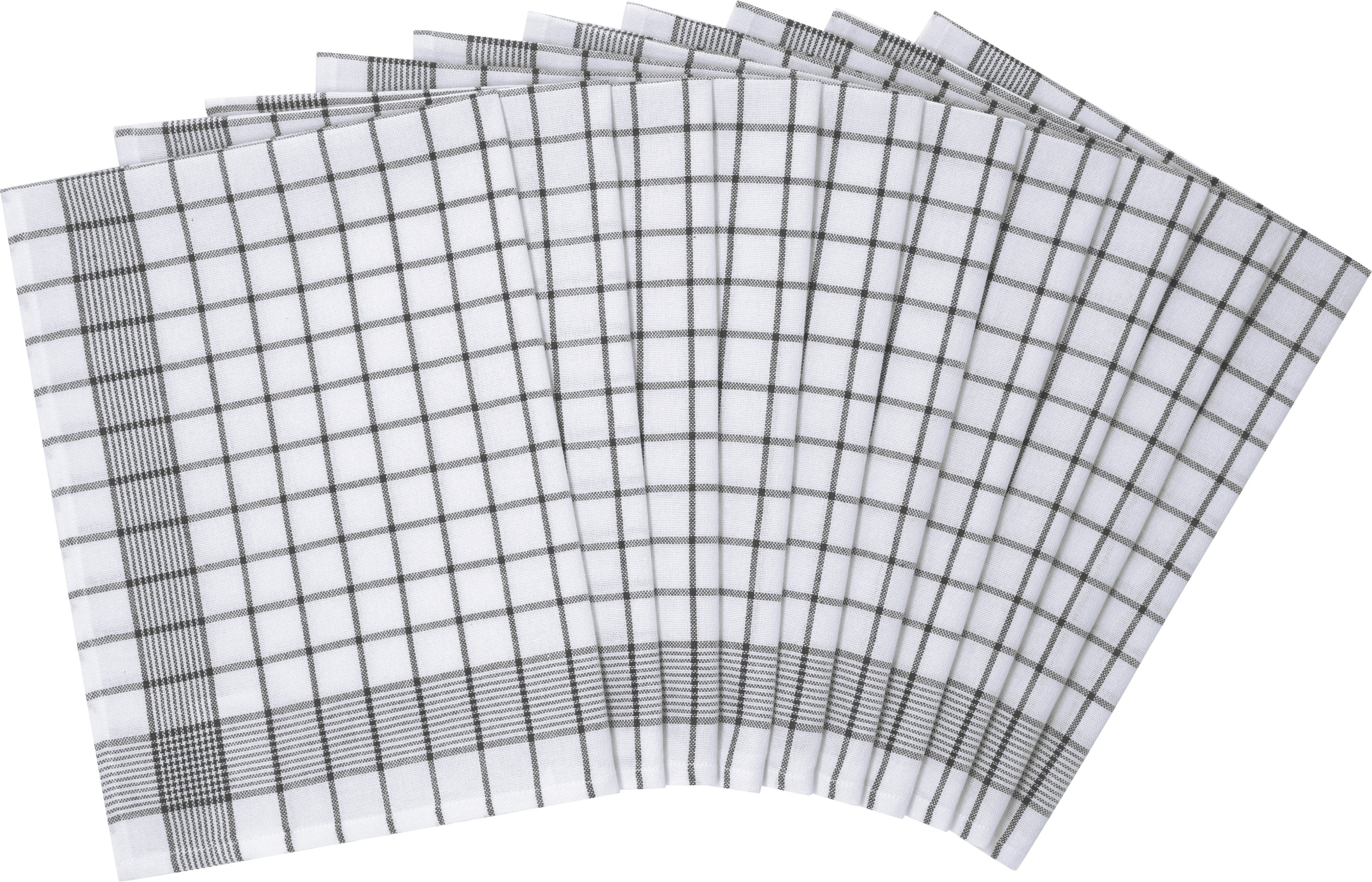 W5 Geschirrtücher 50 x 70 cm (Grau)