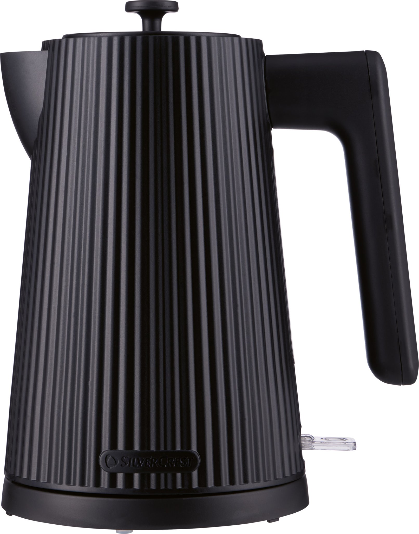SILVERCREST® Wasserkocher Kunststoff Struktur SWKS 3100 B1 / SOWKS 3100 B1 (Schwarz)
