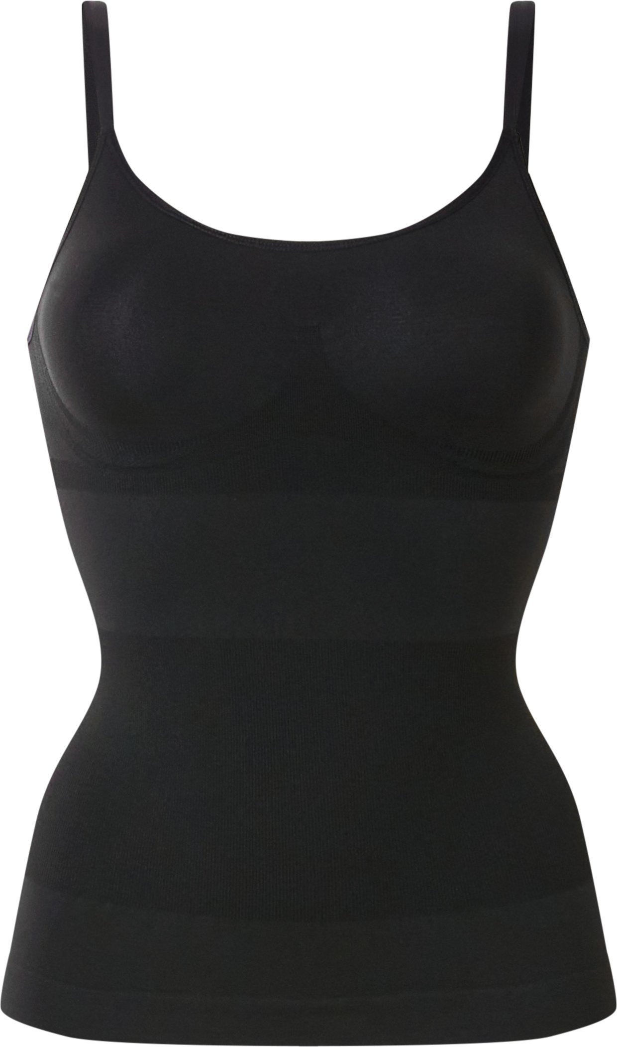 esmara® Damen Top figurformend seamless (Schwarz, M(40/42))