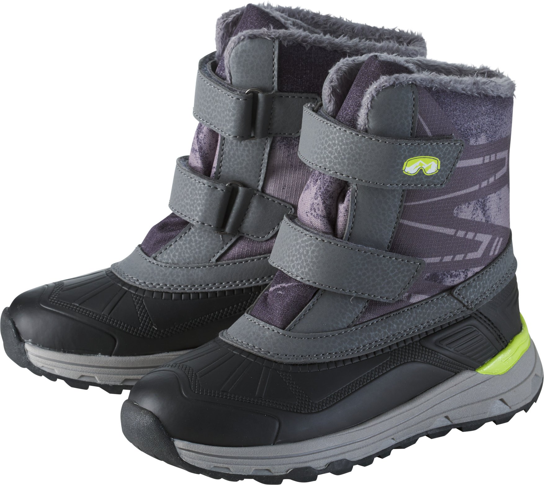 Thumbnail - CRIVIT Kinder Winterstiefel (Grau, 36)