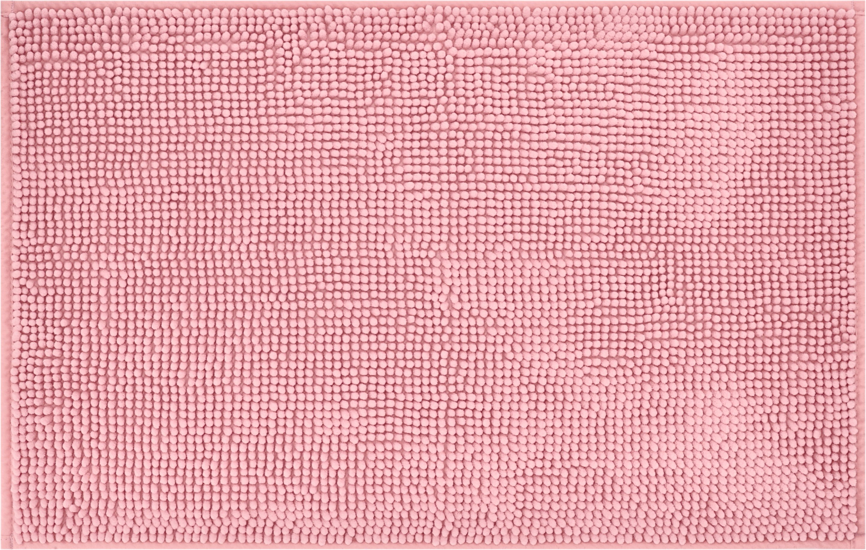 LIVARNO® Badematte Chenille Basic 50x80cm (Rosa)