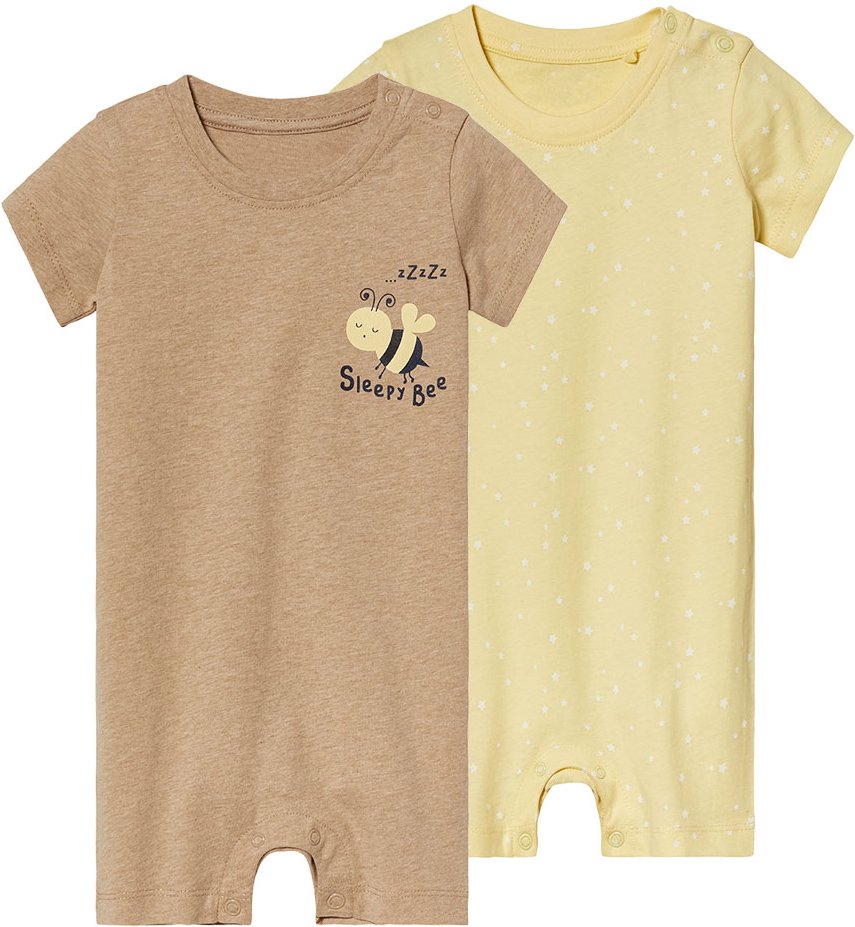 Thumbnail - lupilu® Baby Pyjamas (62/68, beige/gelb)