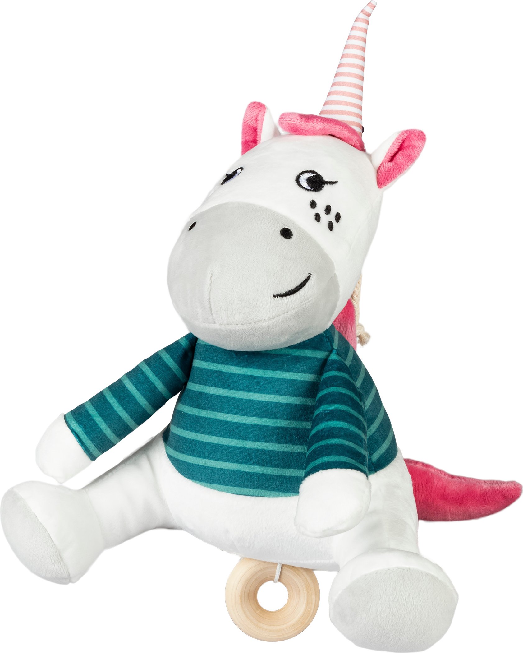 lupilu® Nachziehplüsch und Spieluhr Team Lupilu (Spieluhr Einhorn)