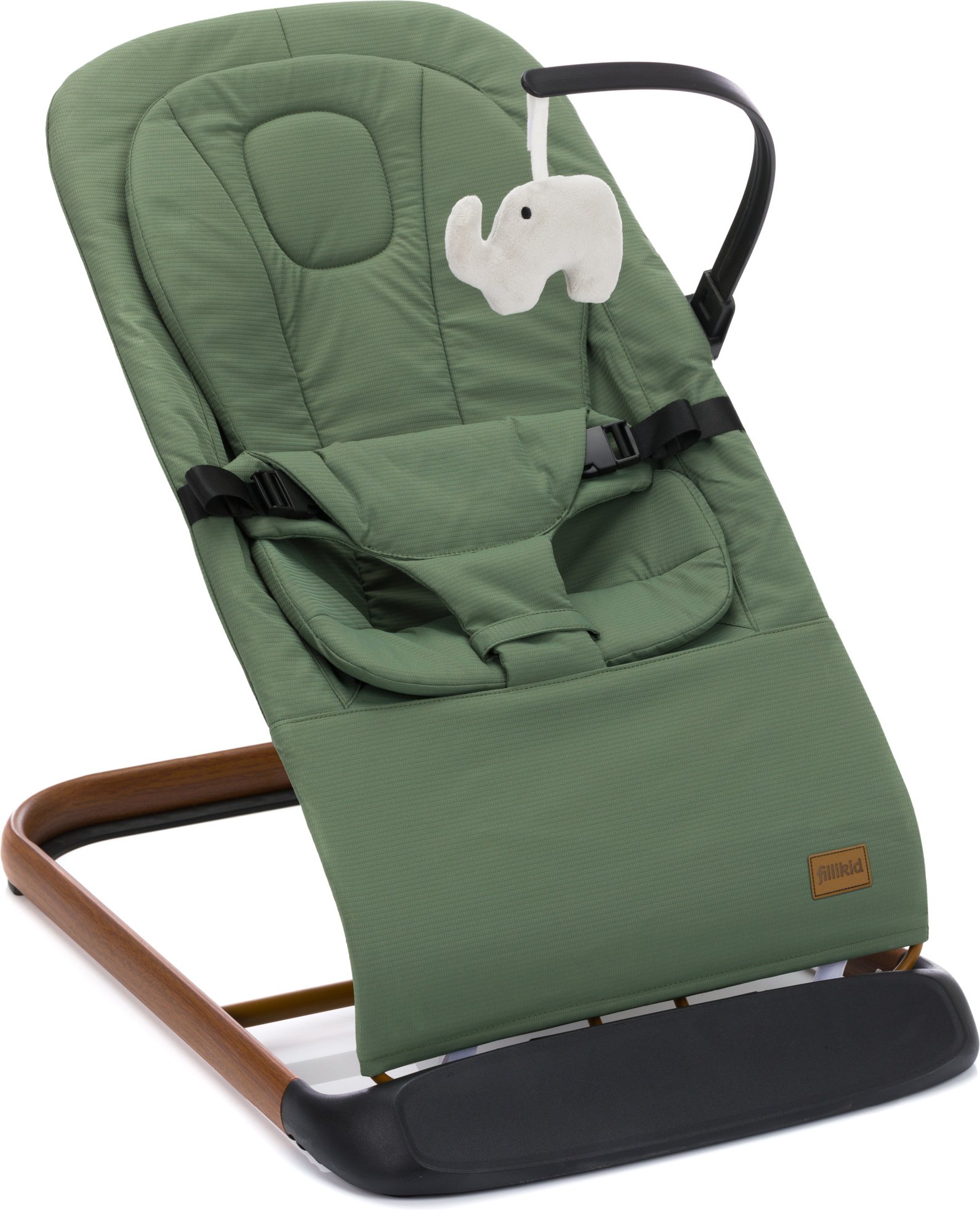 Fillikid Wippe »Star«, inkl. Spielbogen und Reduktionskissen (Grün)