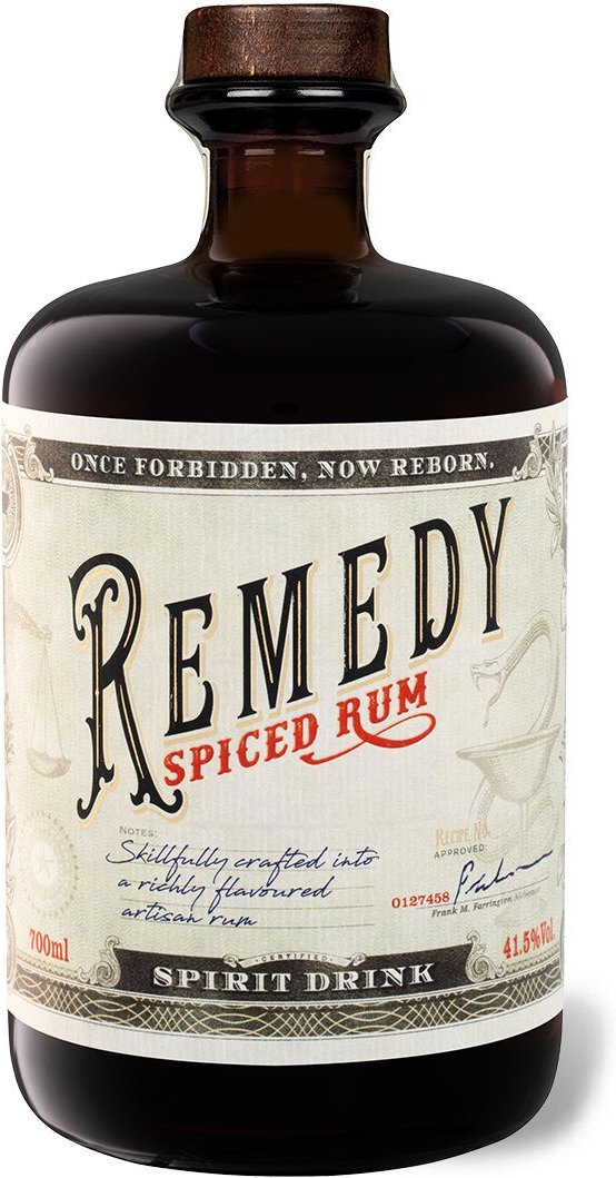 Remedy Spiced Rum (Rum-Basis) 41,5% Vol