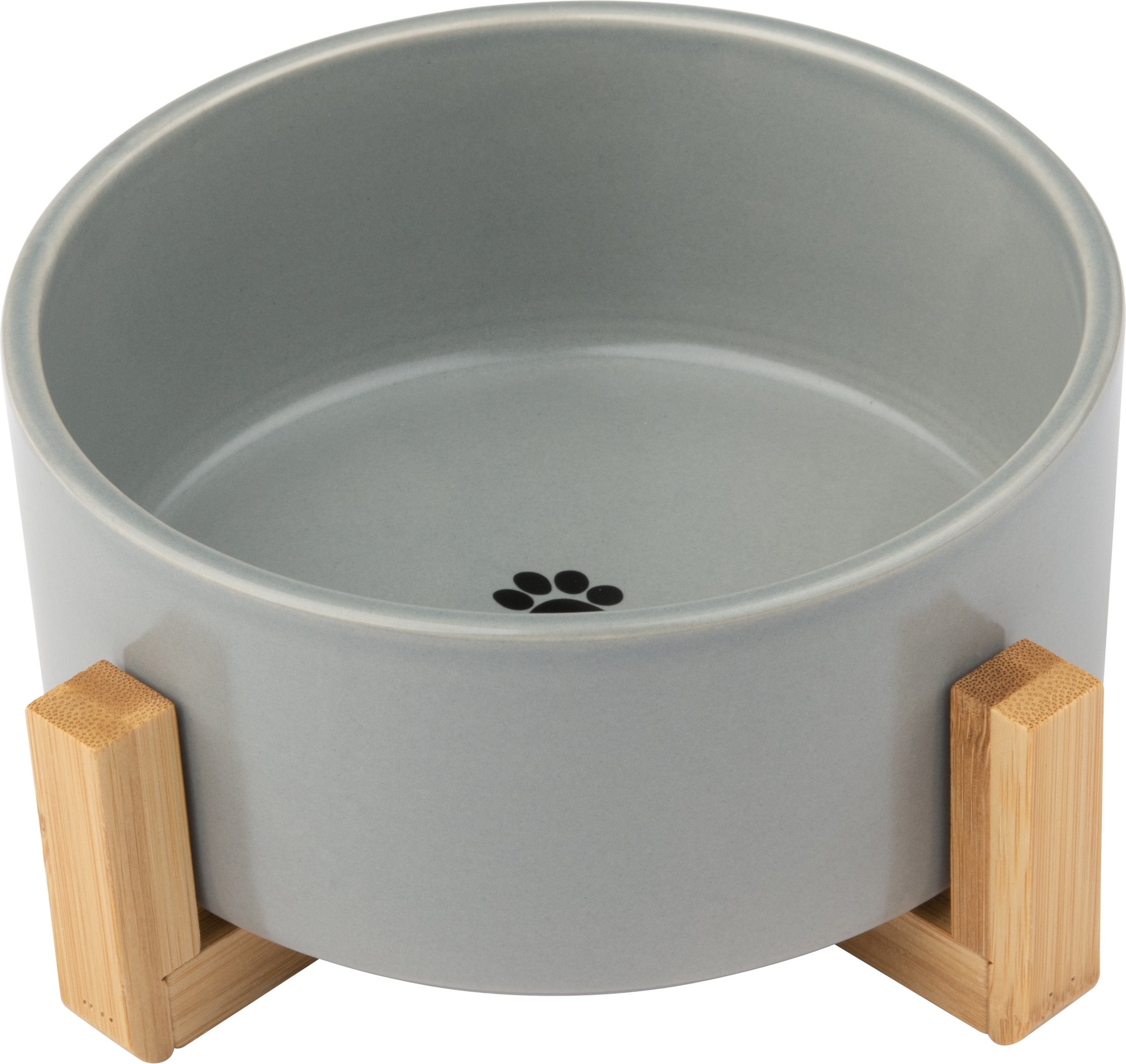 zoofari® Futternapf / Doppelfutternapf (Einzelnapf, Grau)