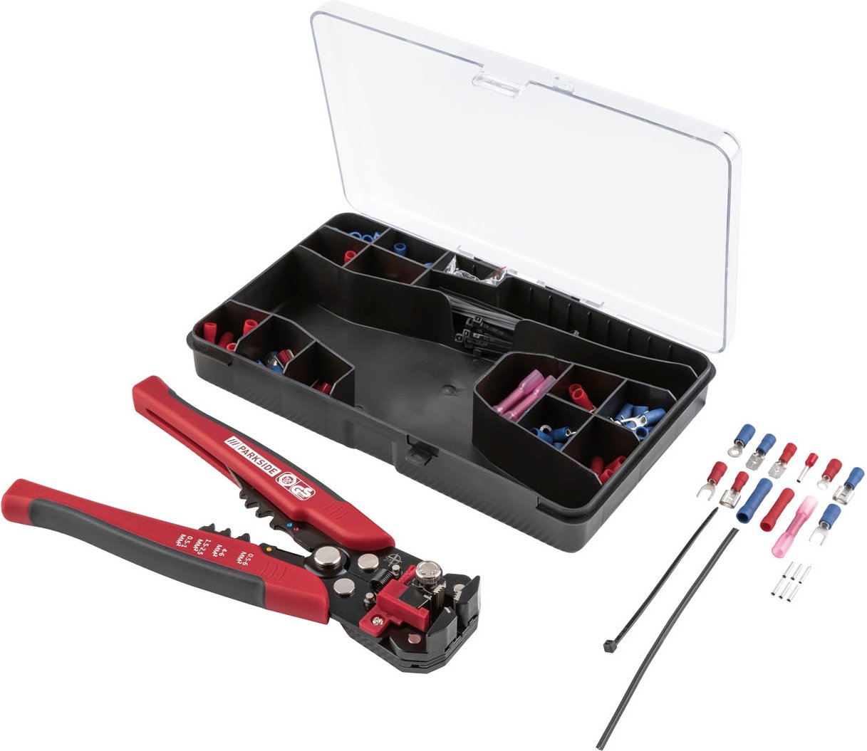 PARKSIDE® Crimpzangen-Set »PCZS 231 A2«, 231-teilig