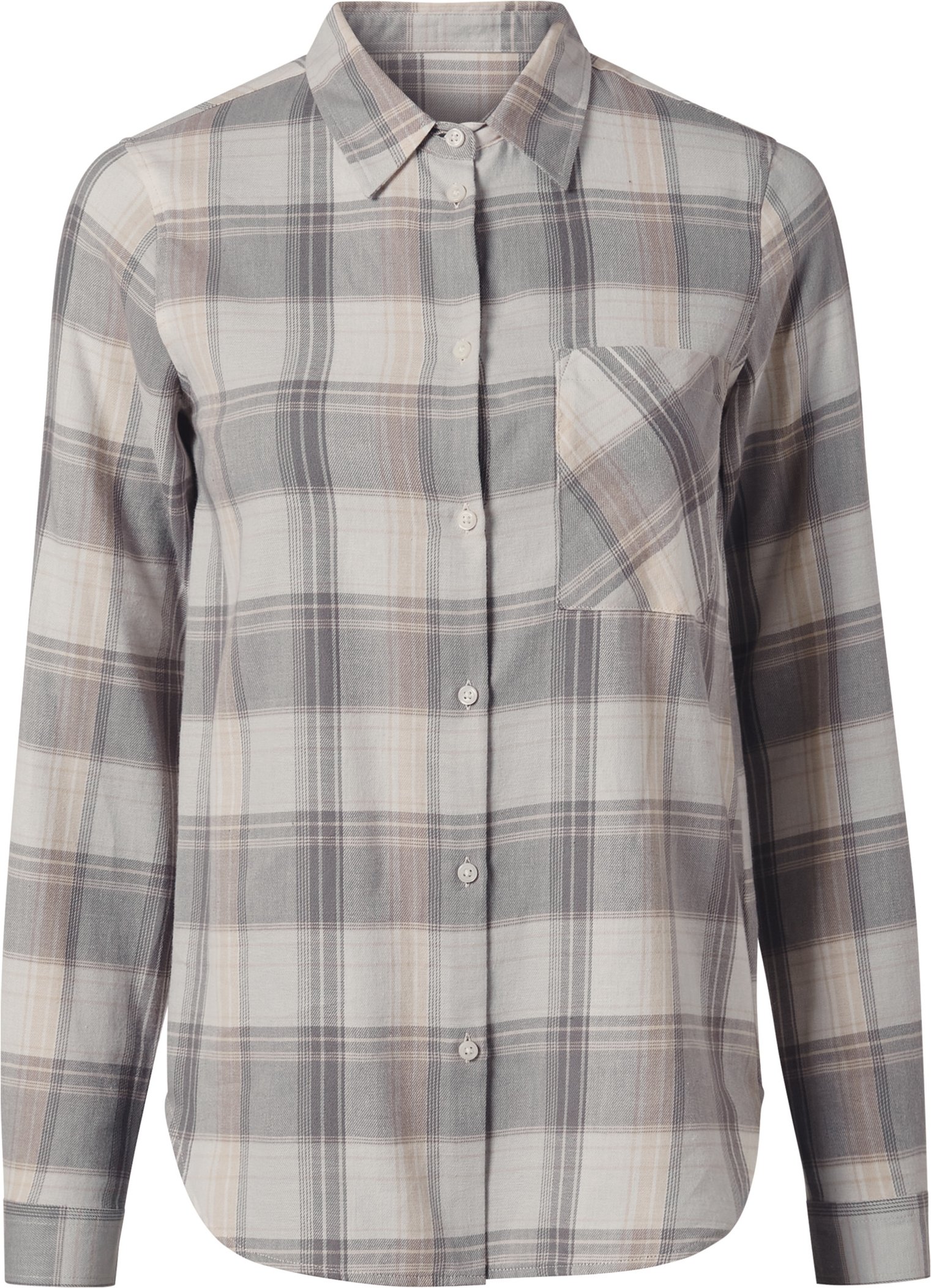 Thumbnail - esmara® Damen Flanellbluse (Grau, M(40/42))