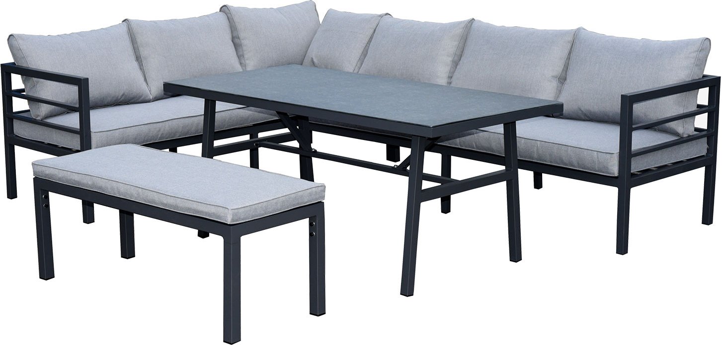 bellavista - Home & Garden® Alu-Lounge »Maia«, 4-teilig
