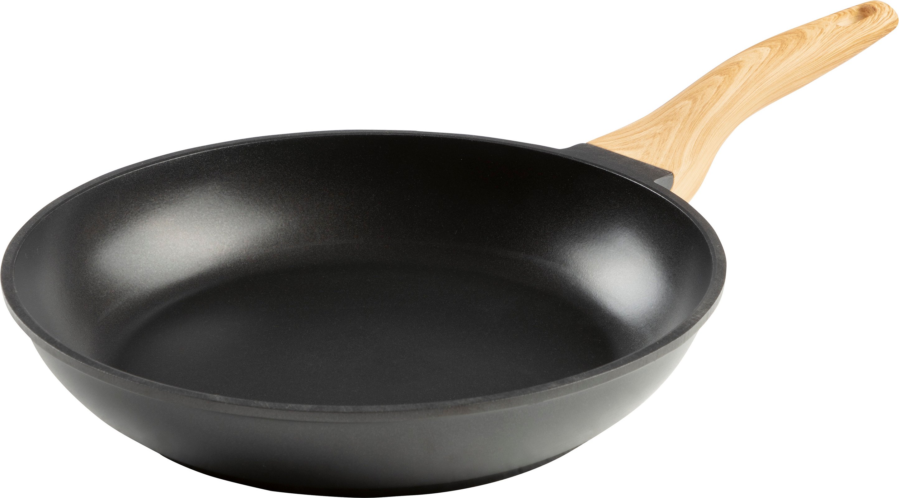 ERNESTO® Grill-/ Bratpfanne Ø 28 cm Aluguss (rund schwarz)
