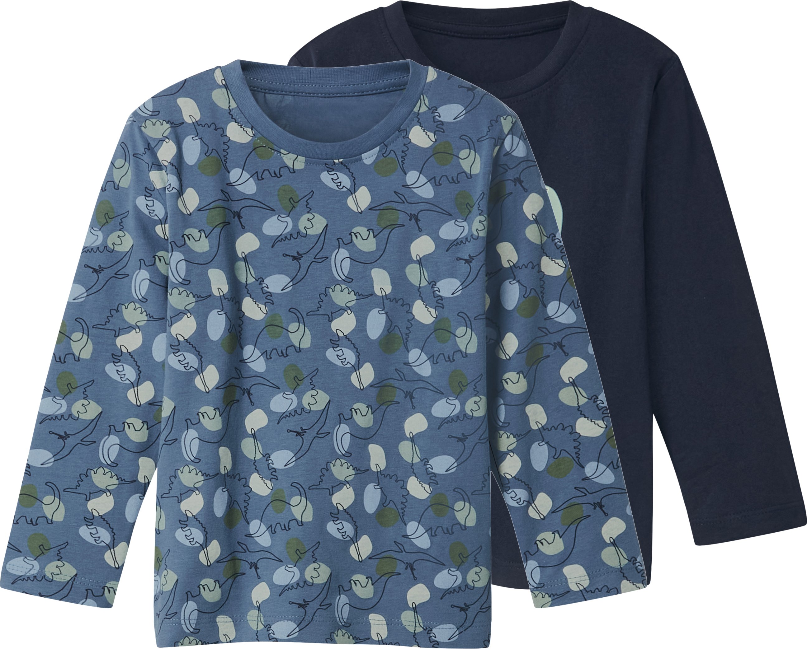 lupilu® Kleinkinder Mädchen Jungen Langarmshirt (Navy, 86/92)