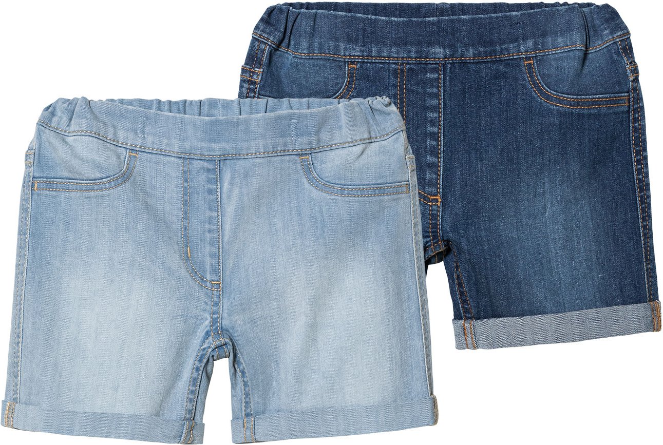 Thumbnail - lupilu® Kleinkinder Denimshorts (Blau, 122/128)