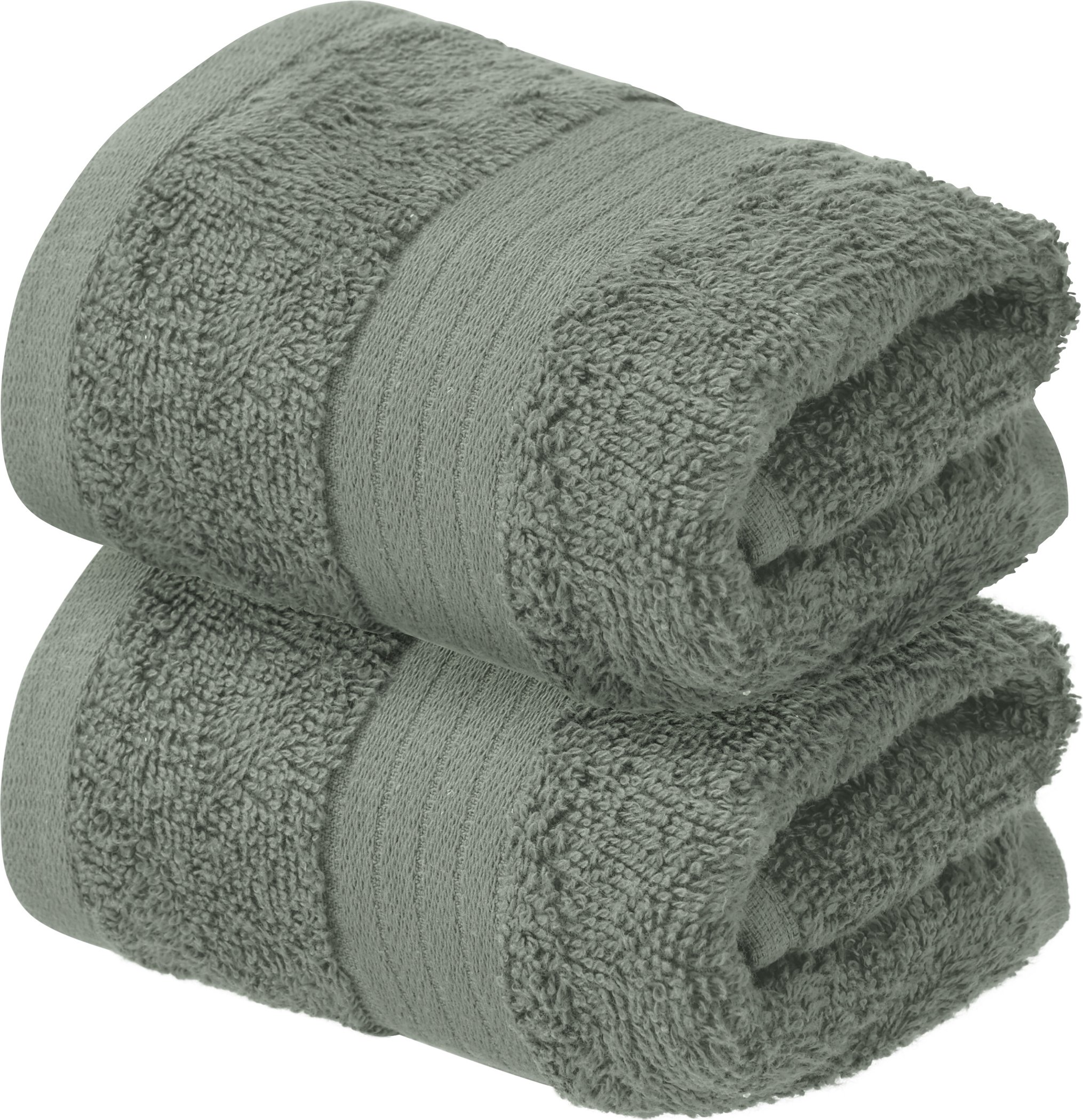 LIVARNO® Frottier-Handtücher, 2 Stück (Mint) - Mindestbestellmenge 2