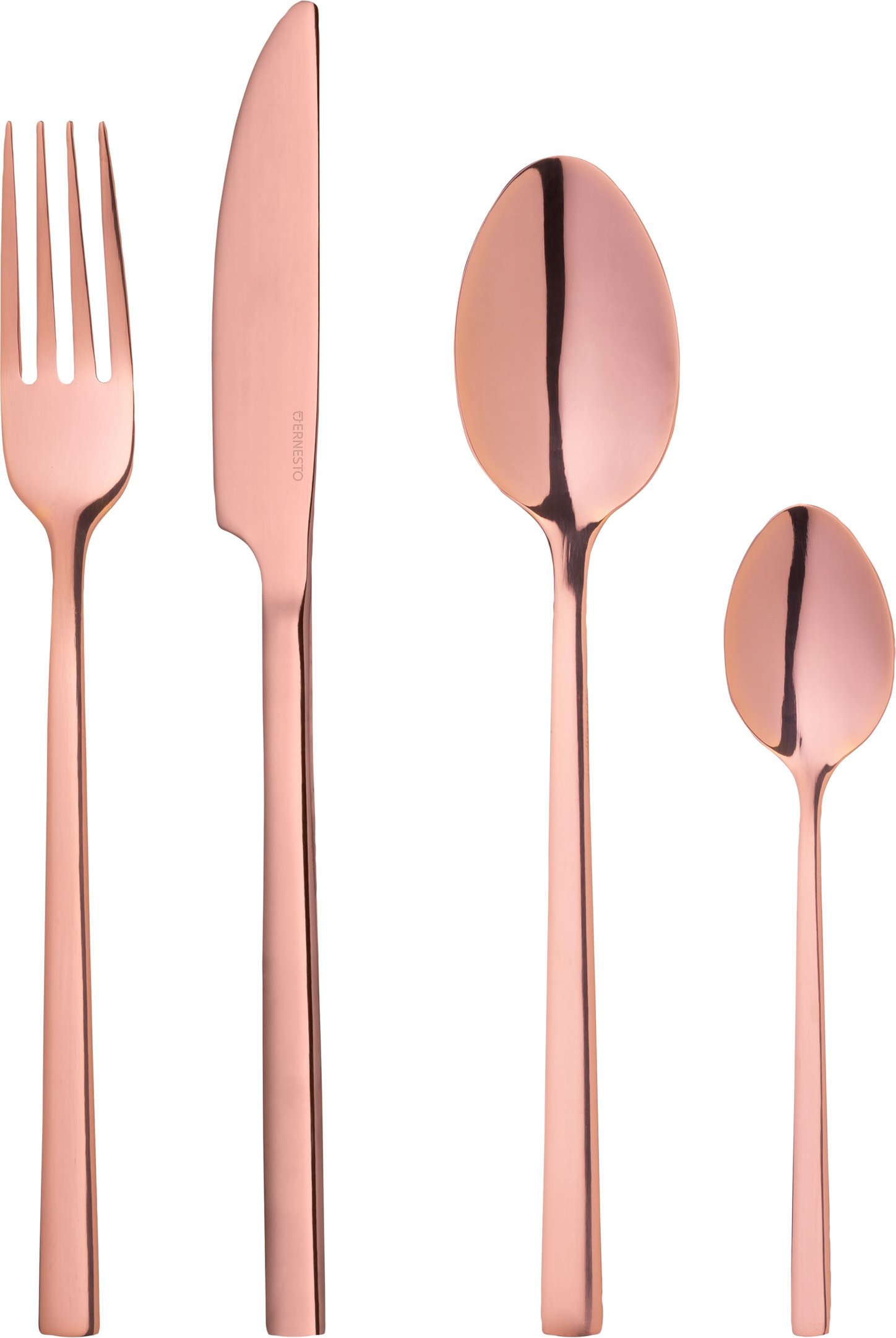 ERNESTO® Tafelbesteck, 16-teilig (Roségold)""