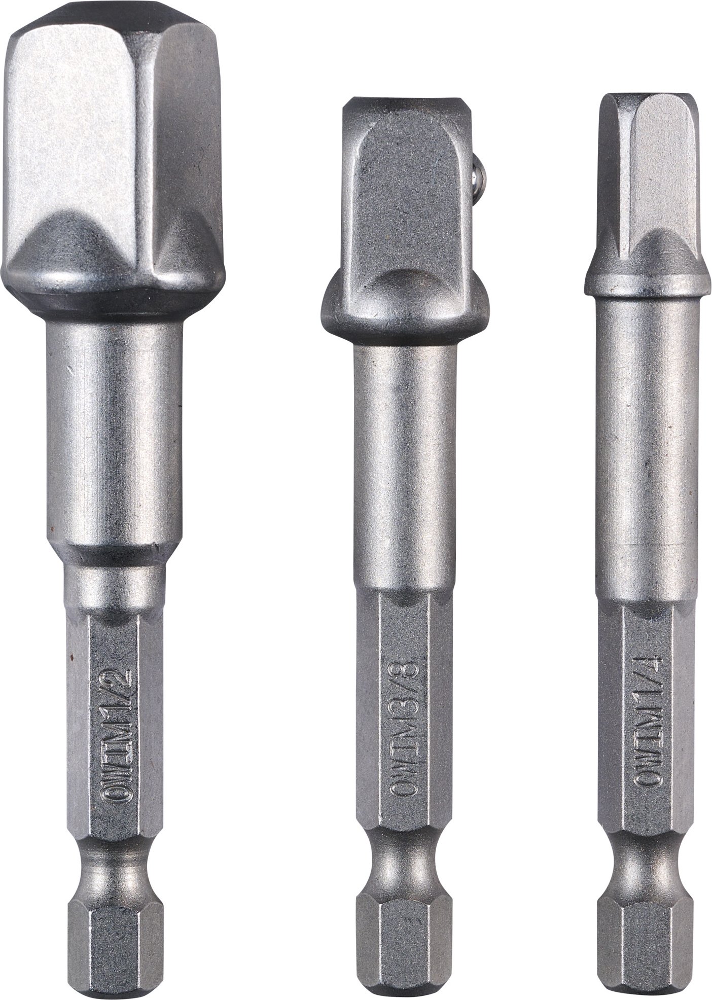 PARKSIDE® Bitverlängerung / Vierkantadapter / Trockenbau-Bits / Tiefenstopp-Set (Vierkantadapter PVA 4 A1)