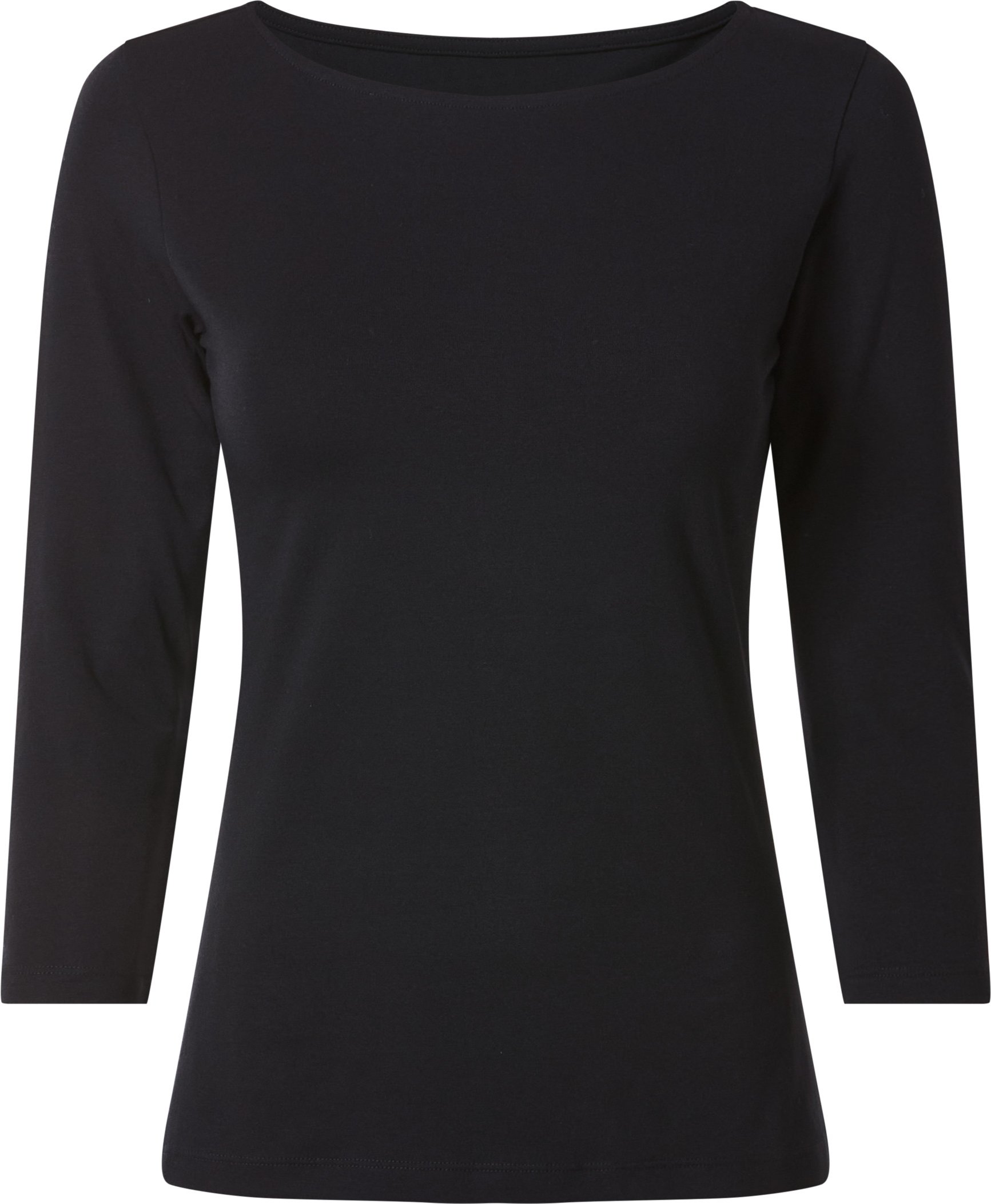 esmara® Damen Langarmshirt (Schwarz, M(40/42))