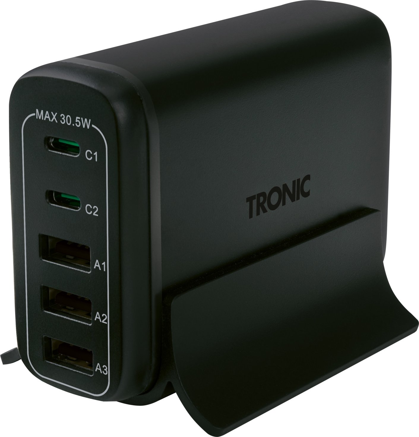 TRONIC® USB-Ladestation »TUCSAC A1« (Schwarz)