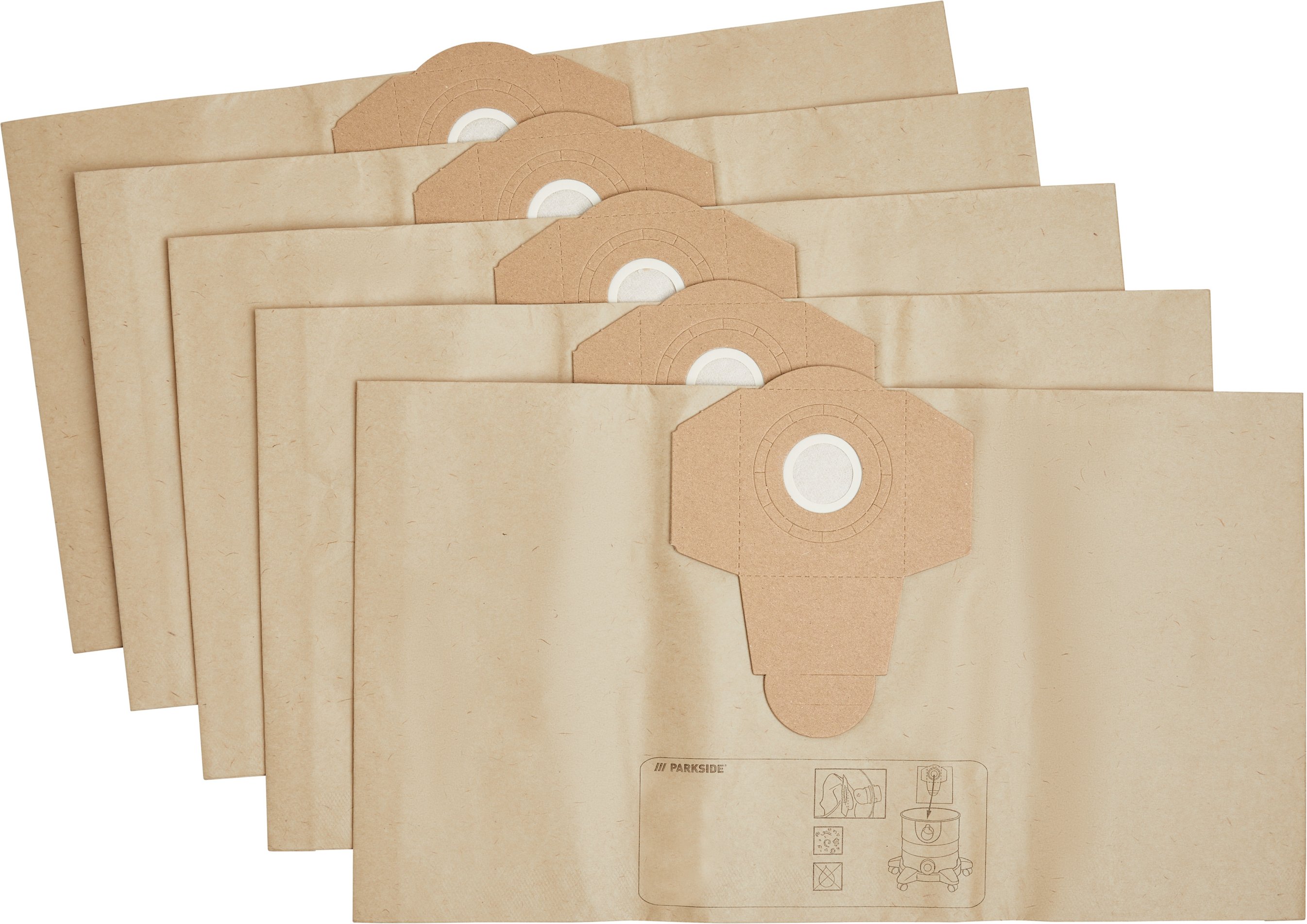 PARKSIDE® Filtertüten PFT 20 A1, 12-Teilig/Vliesfilterbeutel PVFT 20 A1, 5-Teilig (Filtertüten PFT 20)