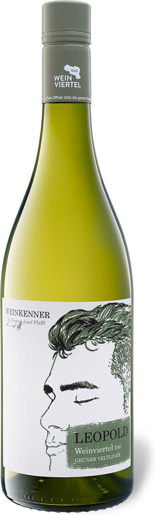 Thumbnail - Weinkenner by Pfaffl Leopold Grüner Veltliner Weinviertel DAC trocken, Weißwein 2024