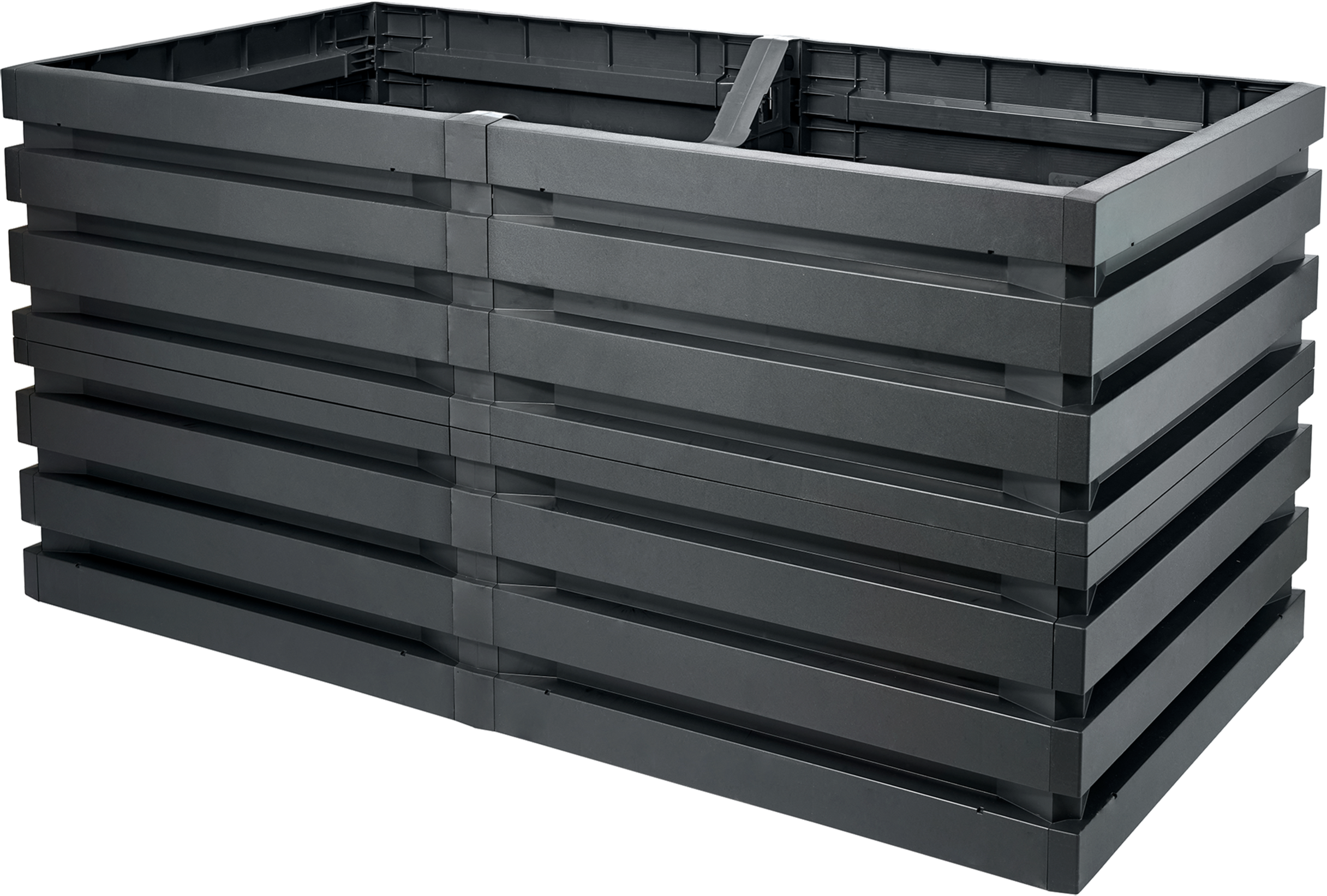 GARANTIA SKYLINE Hochbeet L 161 x 80 x 75 cm, graphite grau