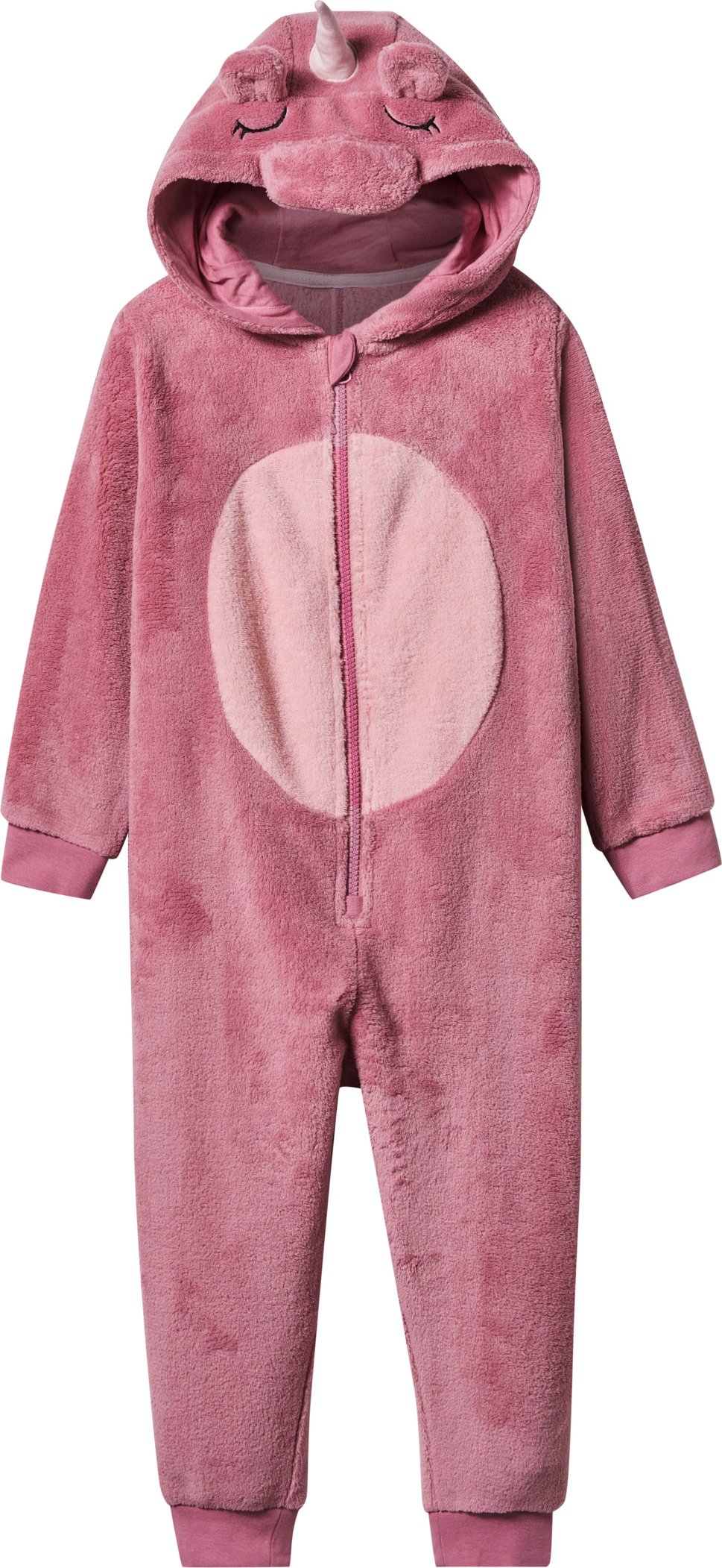 Thumbnail - lupilu® Kinder-Plüsch-Overall (Rosa, 122/128)