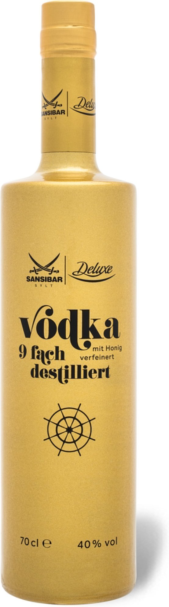 SANSIBAR DELUXE Vodka 9-fach destilliert mit Honig verfeinert 40% vol
