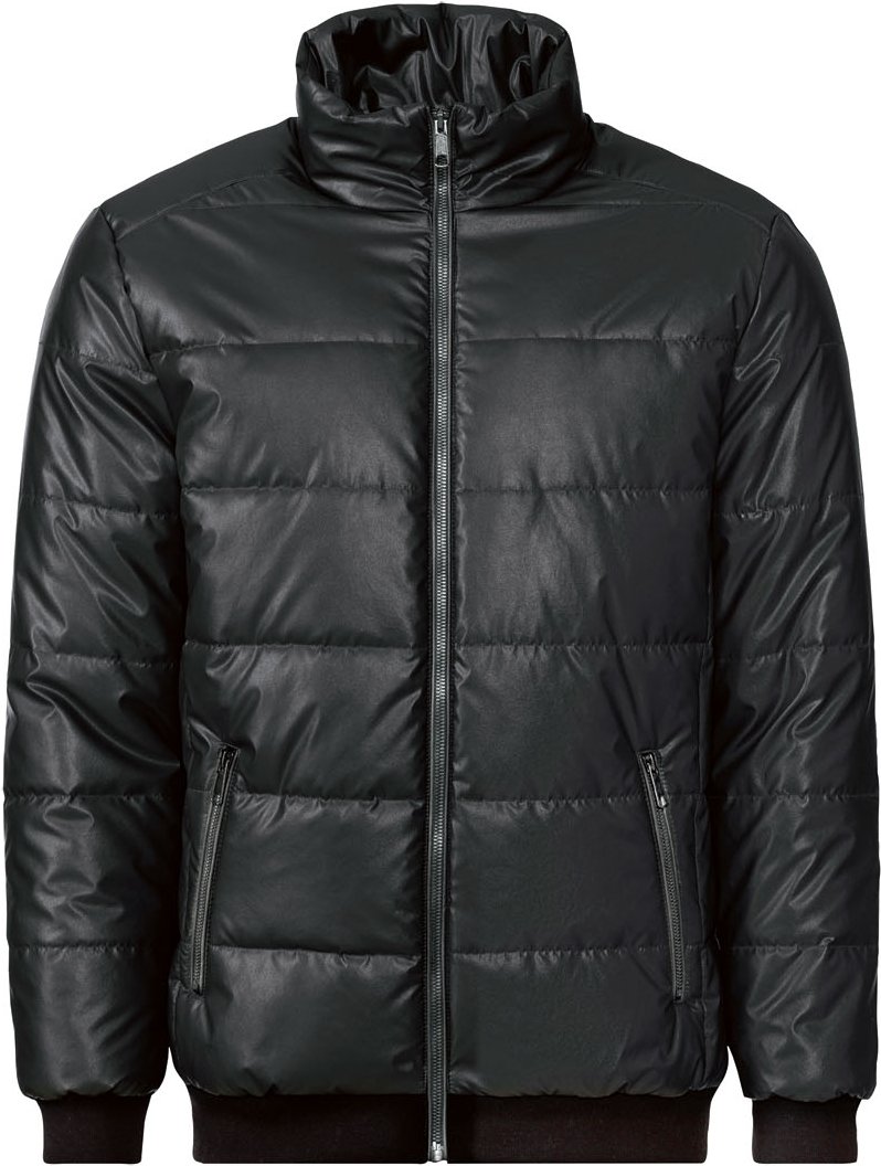 LIVERGY® Herren Steppjacke (Schwarz, M (48/50))