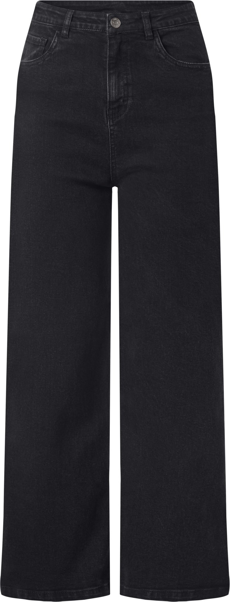 Esmara Kids Kinder Mädchen Jeans Wide Leg (Schwarz, 158/164)