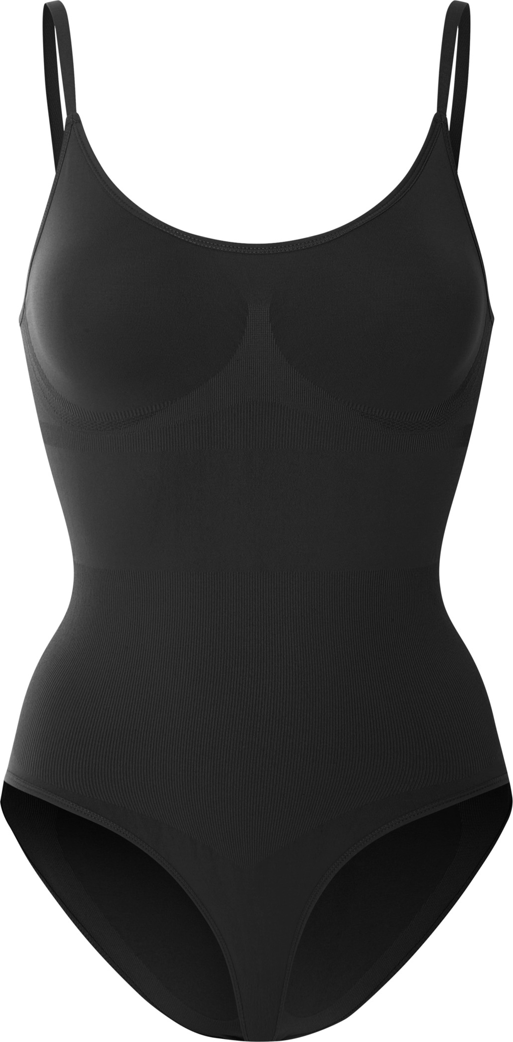 Thumbnail - esmara® Damen Soft-Shaping-Body, ohne Seitennähte (Schwarz, L(44/46))