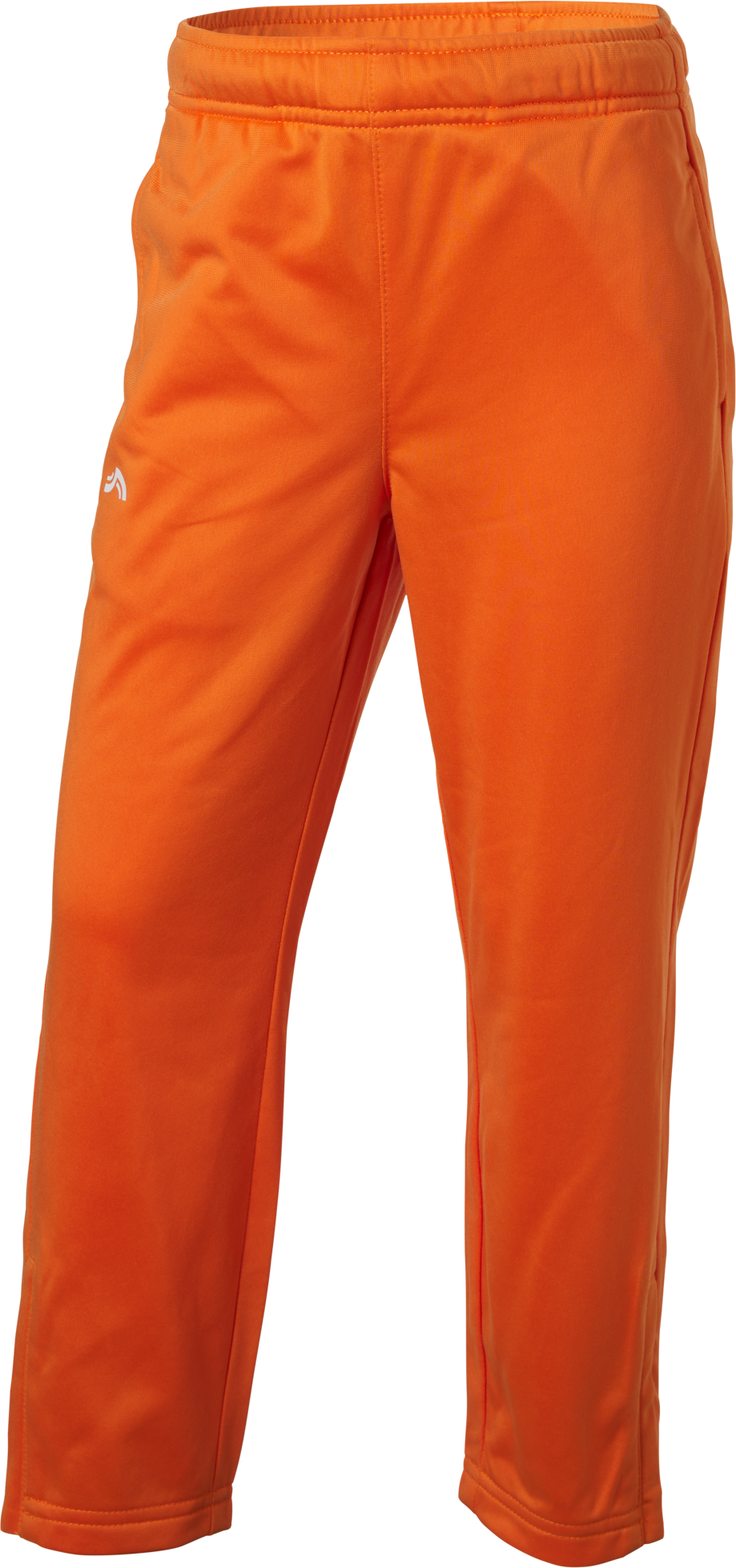 Thumbnail - CRIVIT Kinder Trainingshose mit Reißverschluss am Beinabschluss (orange, 134/140)