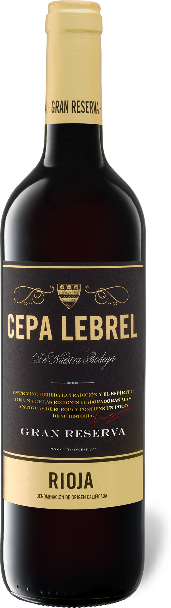 Cepa Lebrel Gran Reserva Rioja DOCa trocken, Rotwein 2015