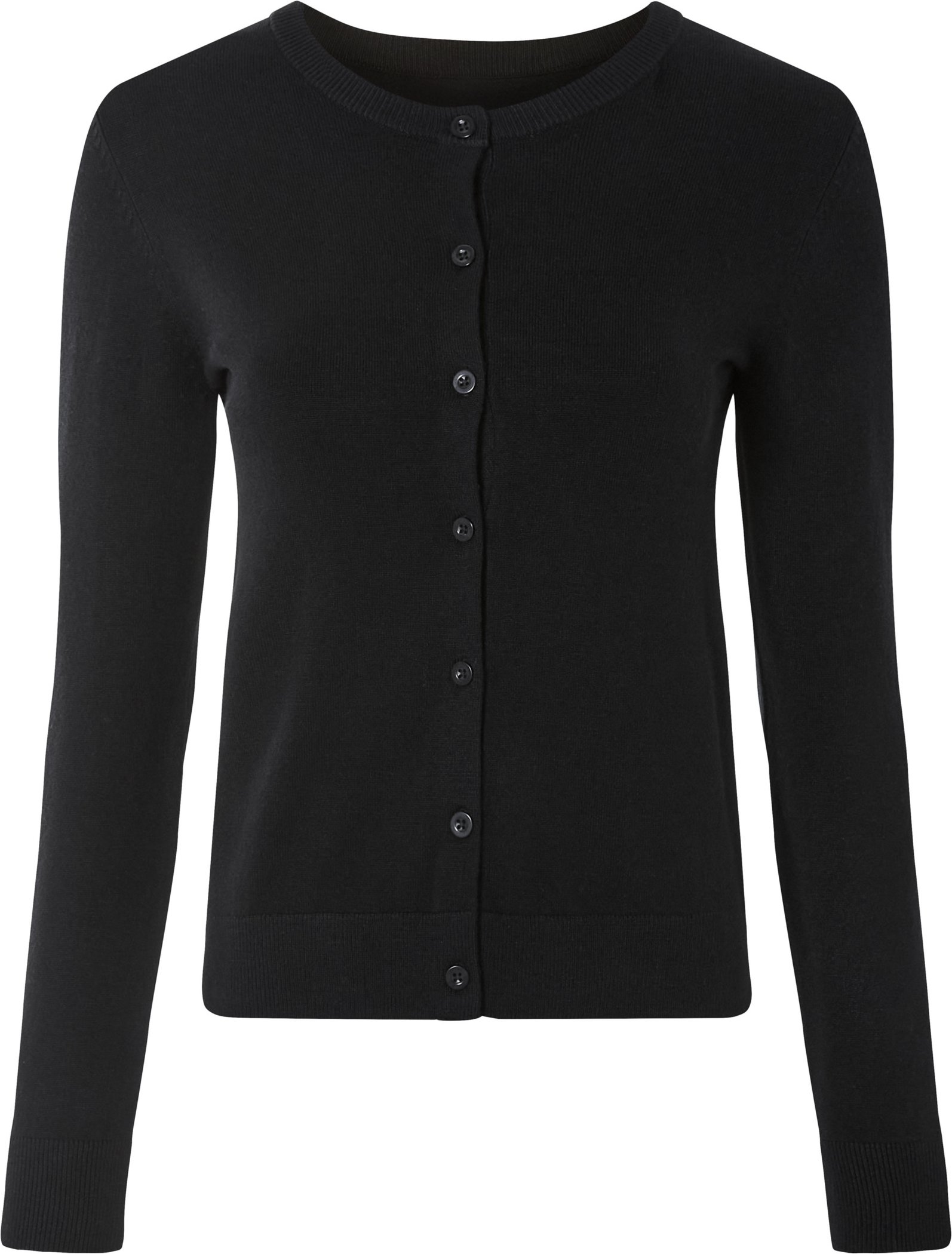Thumbnail - esmara® Damen Cardigan Feinstrick (Schwarz, L (44/46))