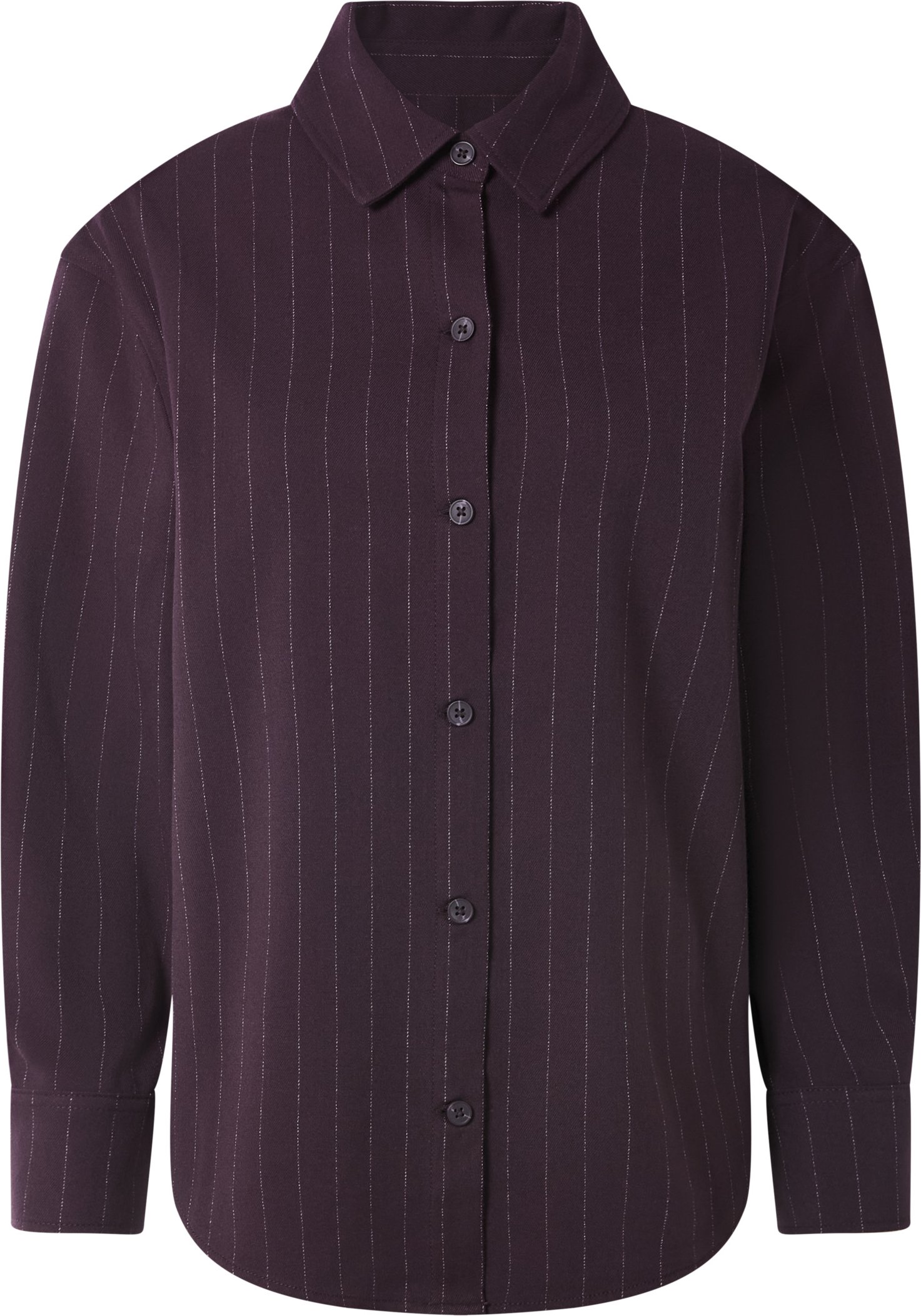 esmara® Damen Overshirt (Bordeaux, L)