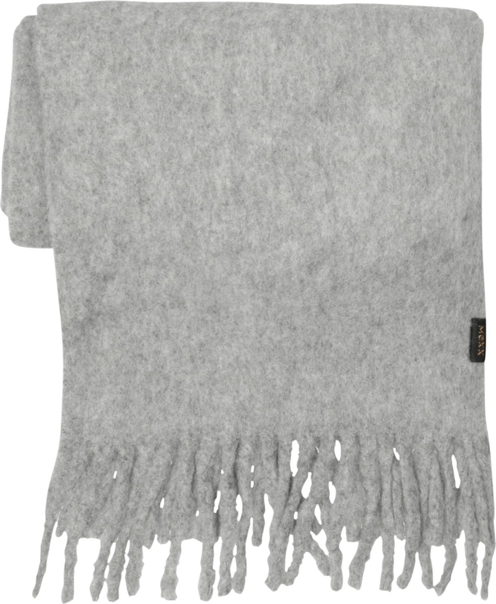 MEXX Damen Schal mit Wollanteil (Grau)""