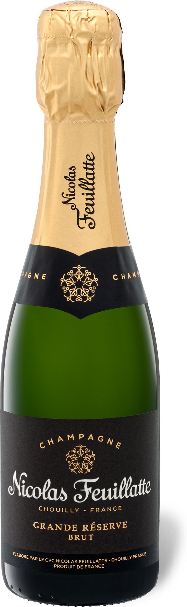 Thumbnail - Nicolas Feuillatte Grande Réserve Brut 0,2-l-Flasche, Champagner