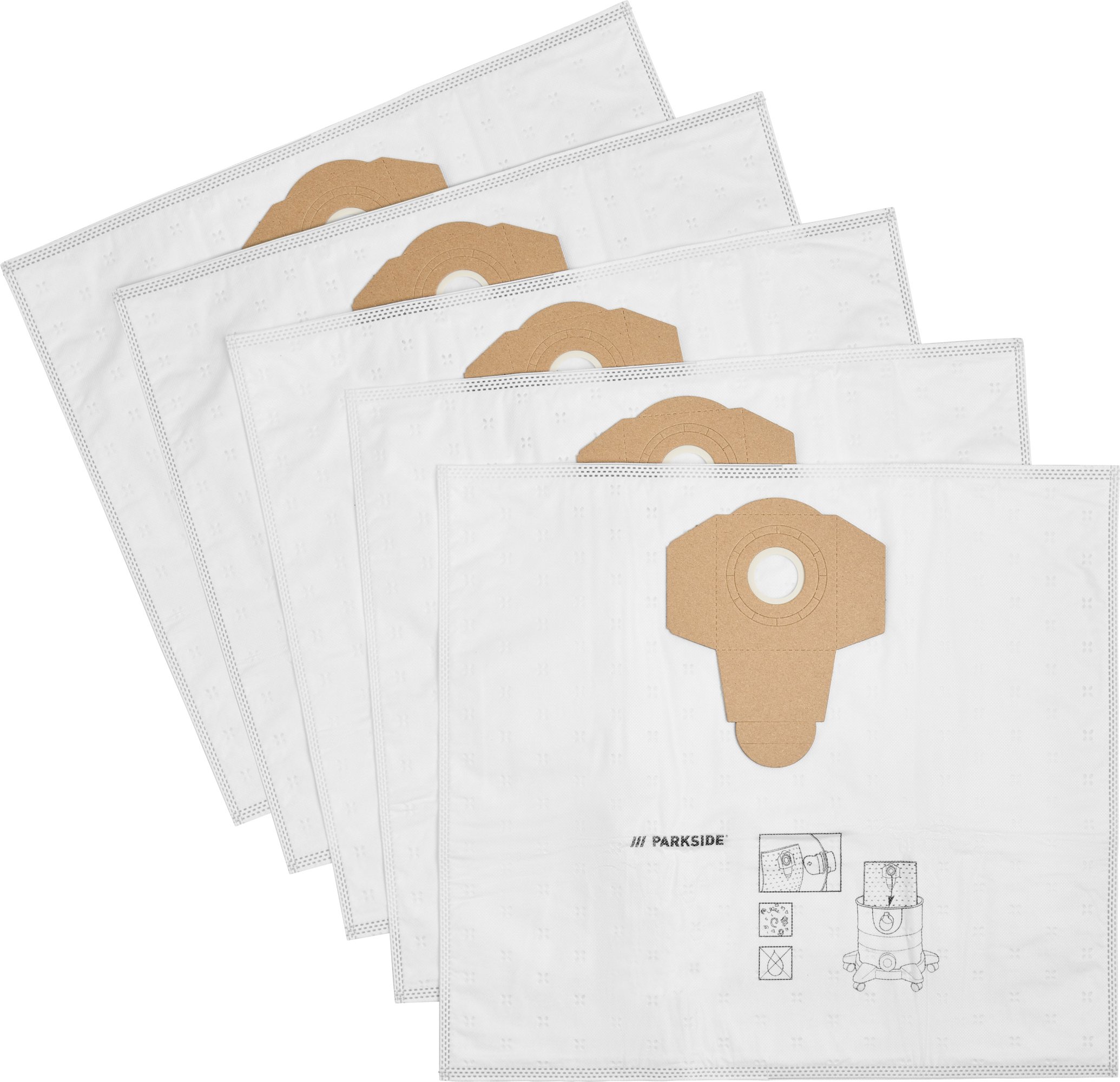 PARKSIDE® Filtertüten PFT 20/PVFT 20 (Vliesfilterbeutel PVFT 20)