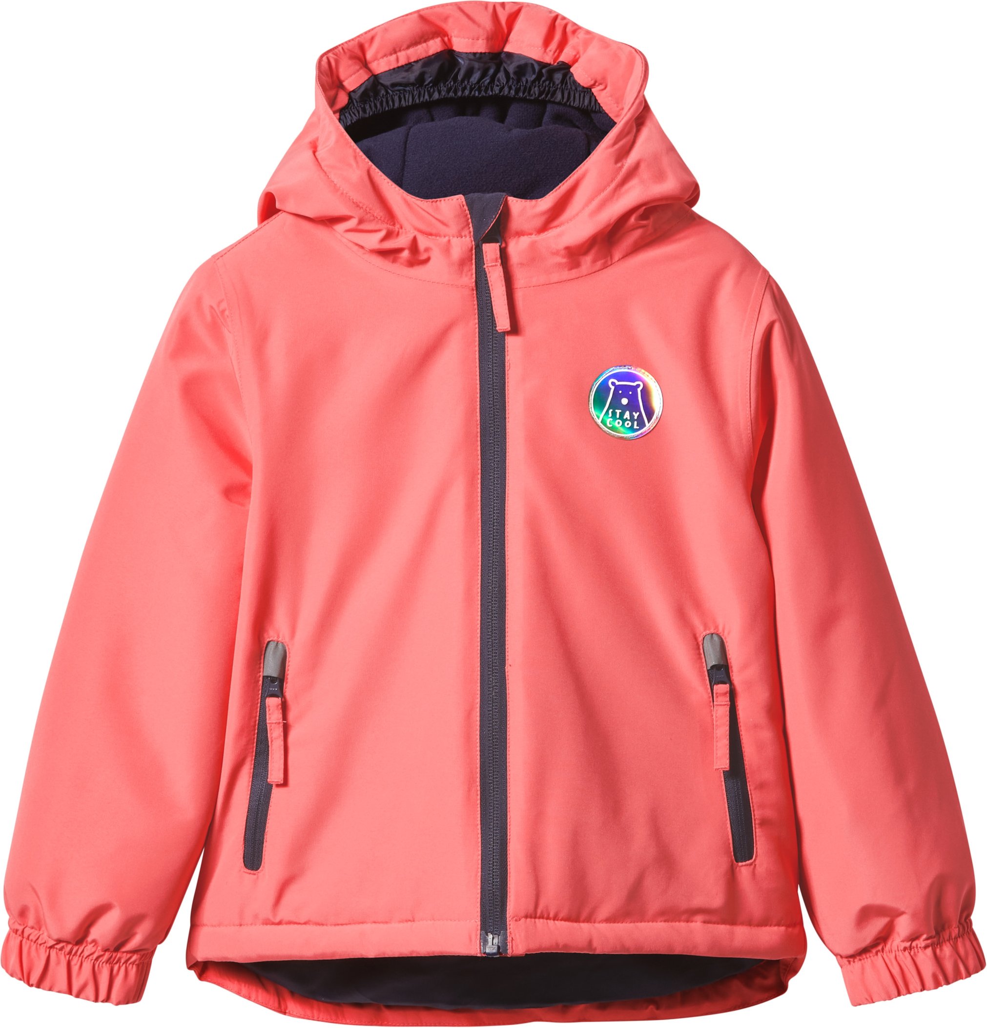 Thumbnail - lupilu® Kinder Schneejacke (koralle/navy, 110/116)