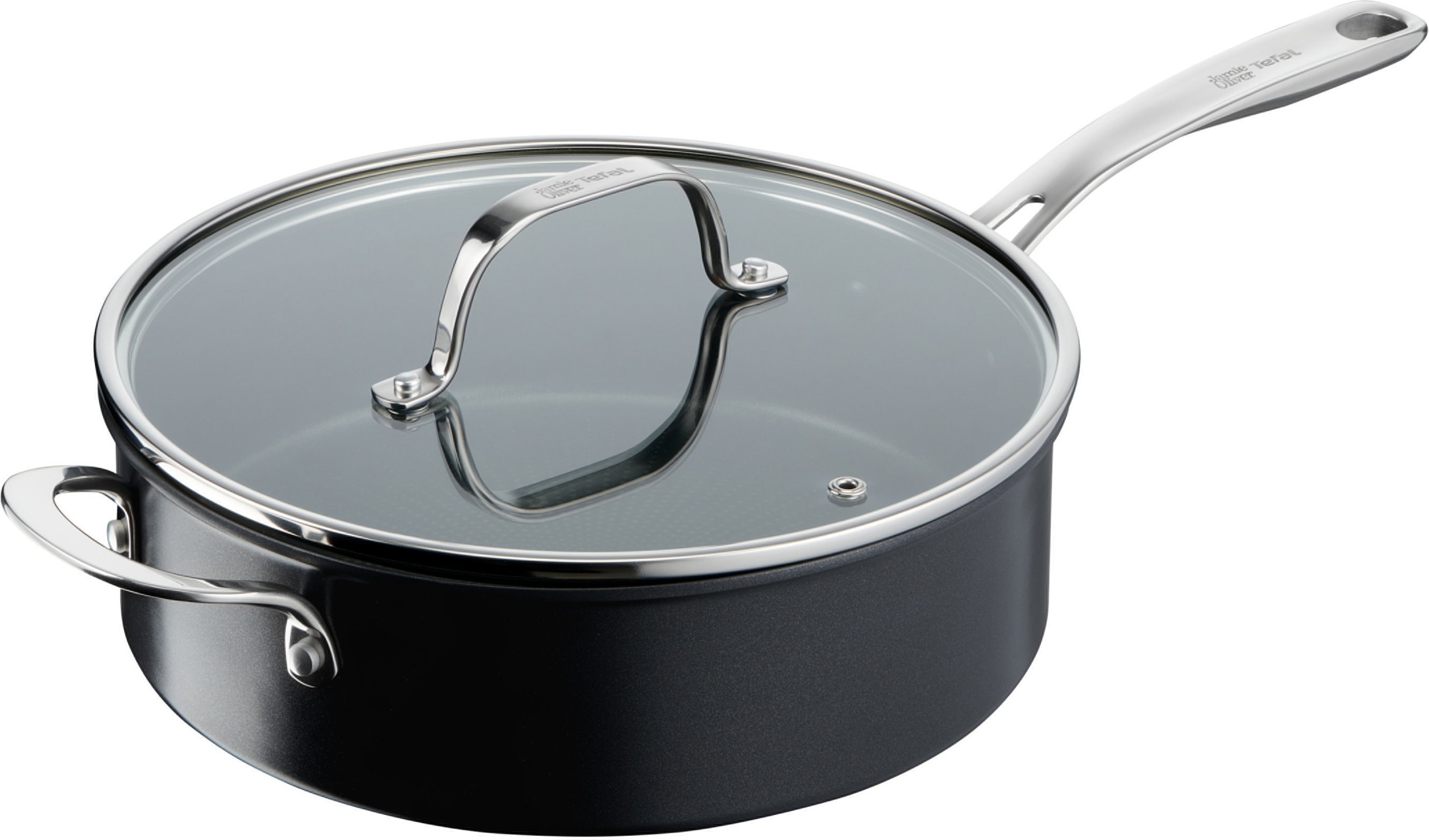 Jamie Oliver by Tefal Schmorpfanne, mit Gegengriff 26cm E0143334