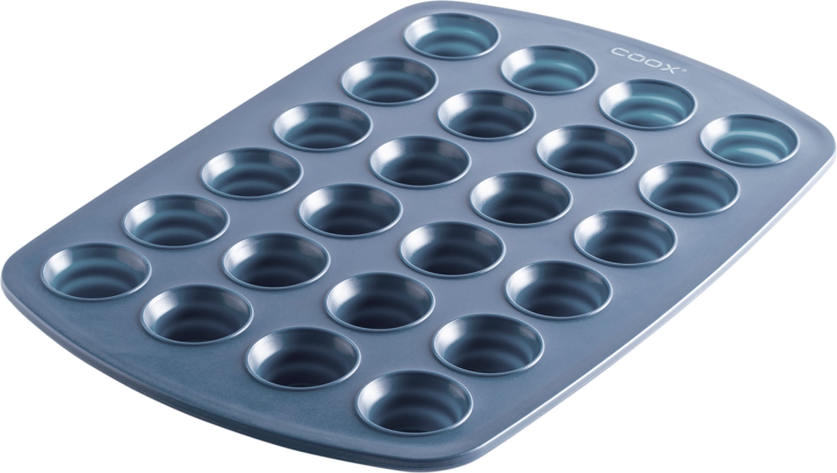 Thumbnail - Coox Muffinform, 24 Stück (Blaugrau)