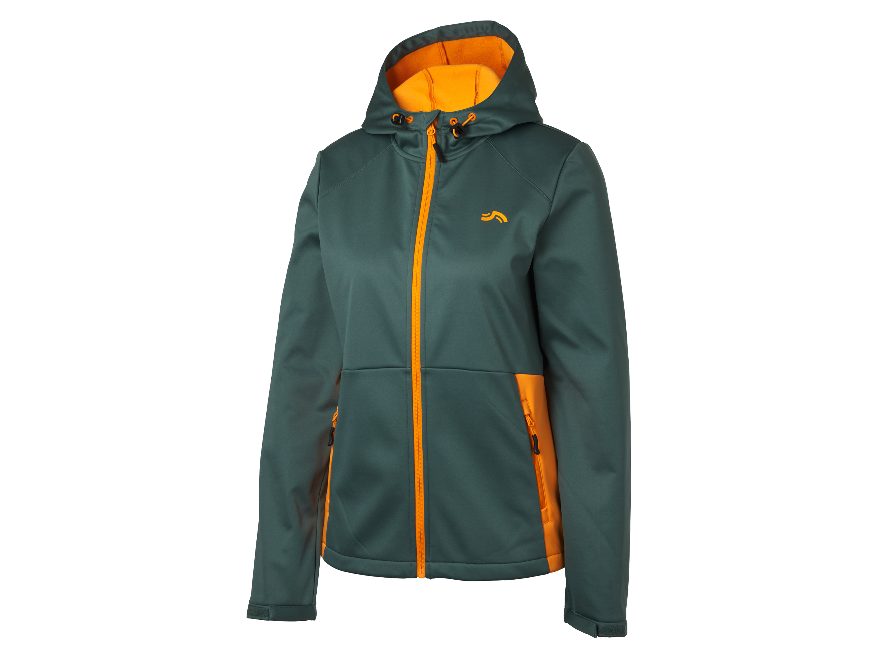 Thumbnail - CRIVIT Damen Softshelljacke aus 3-lagigem Softshell-Material (Grün, XS(32/34))