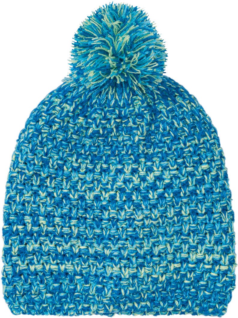 Thumbnail - lupilu® Kleinkinder Strickmütze (98/110, hellblau/gelb)
