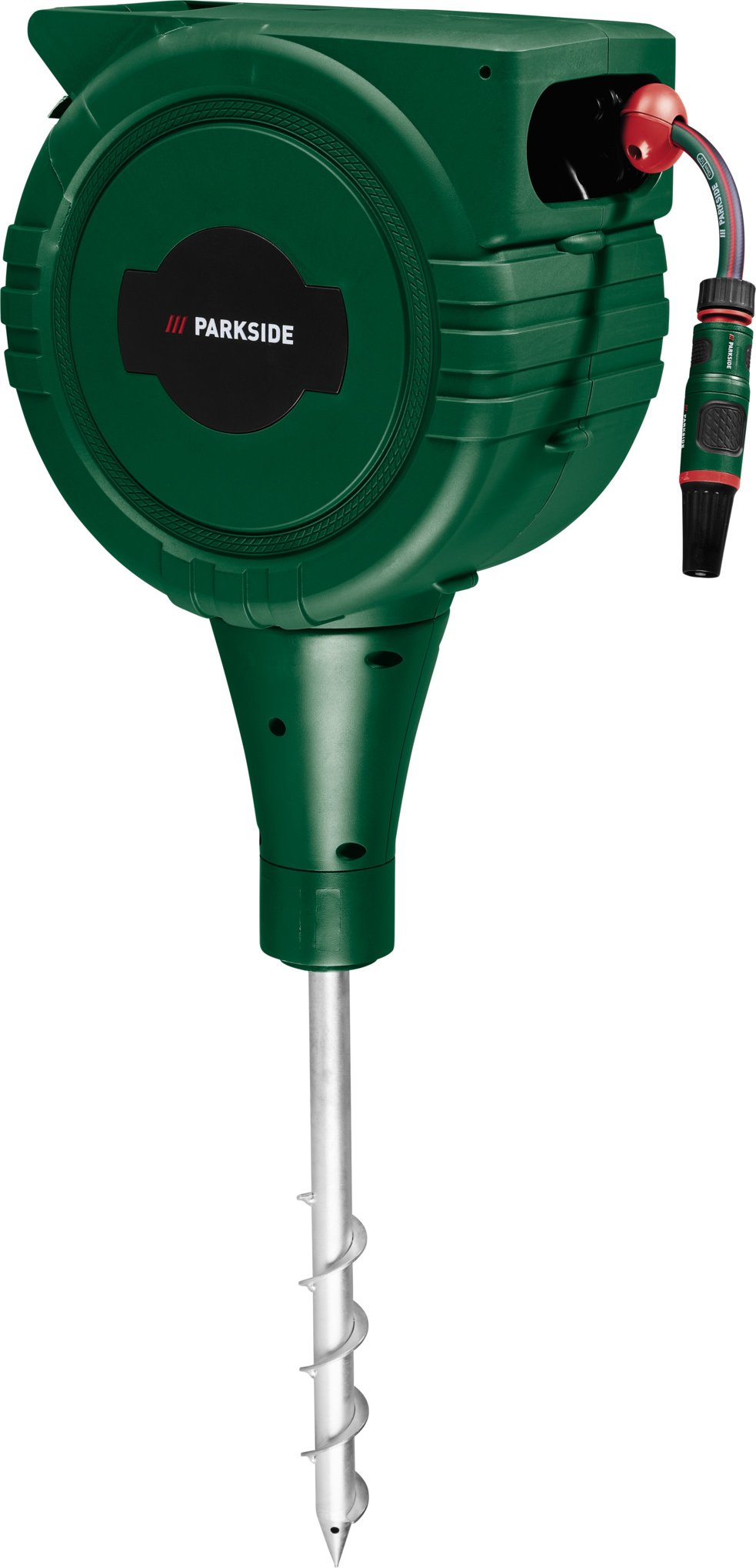 Thumbnail - Erd-Schlauchaufroller, mit PARKSIDE® Click System
